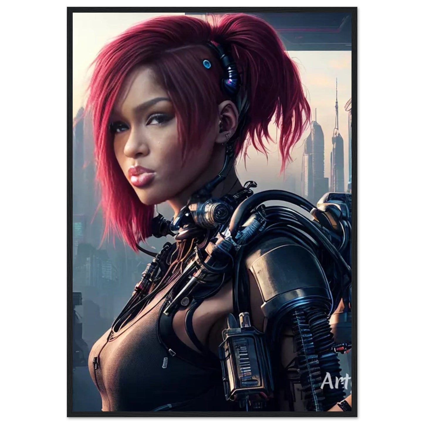 Canvanation Print Material 70x100 cm / 28x40″ Cadre Personnalisé AI Photo