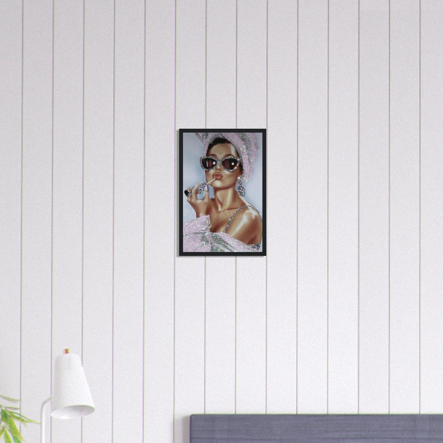 Canvanation Print Material 30x45 cm / 12x18″ Tableau Femme Glamour