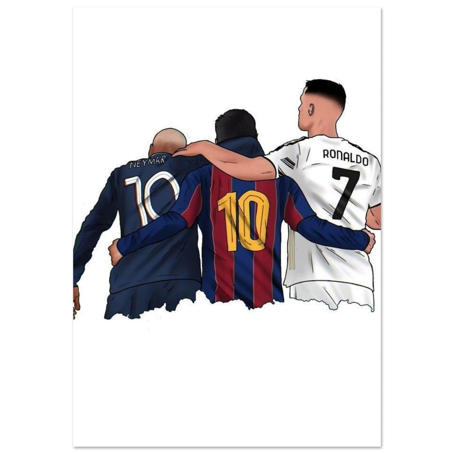 Gelato Print Material Poster Football Barca