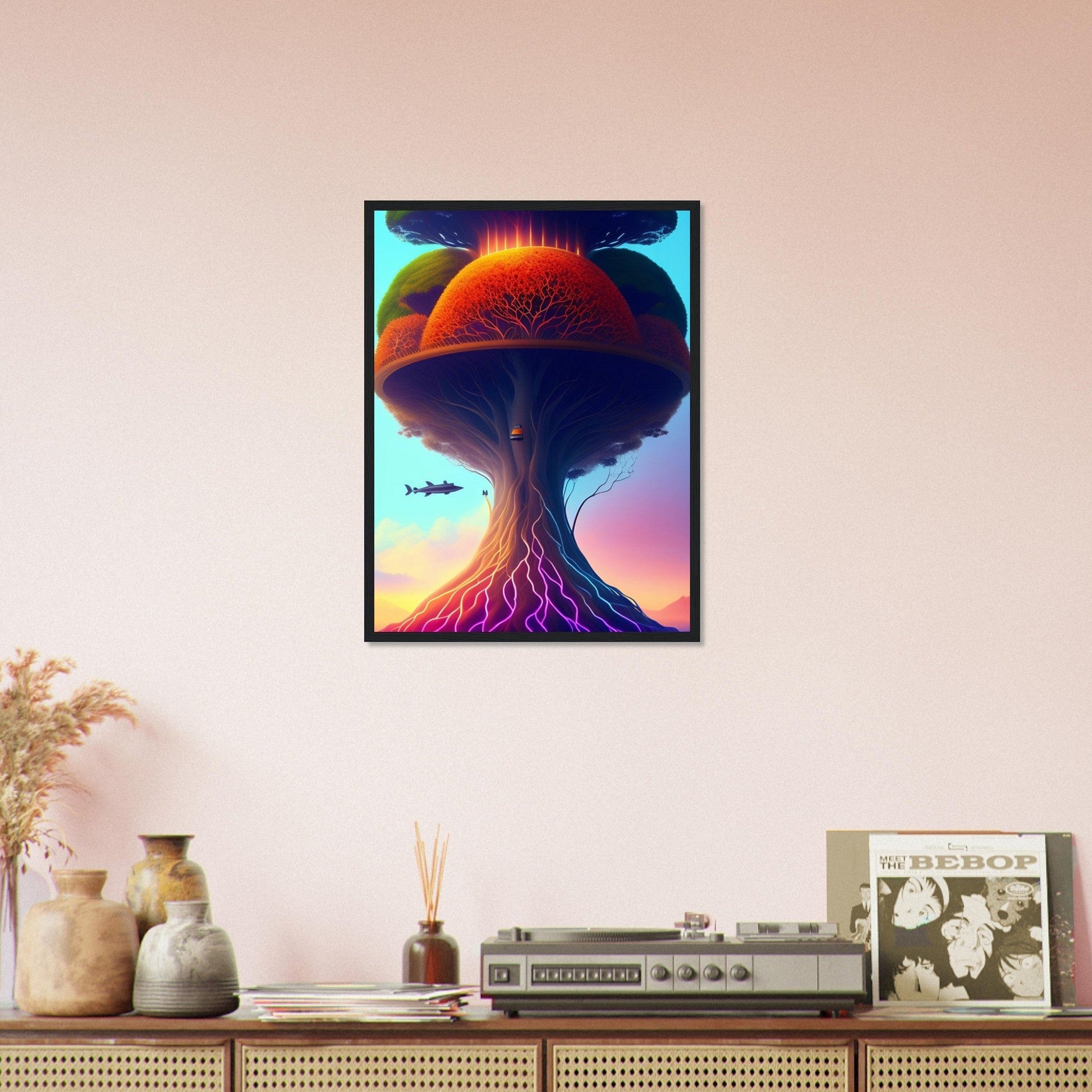 Canvanation Print Material Tableau Zen Arbre De Vie