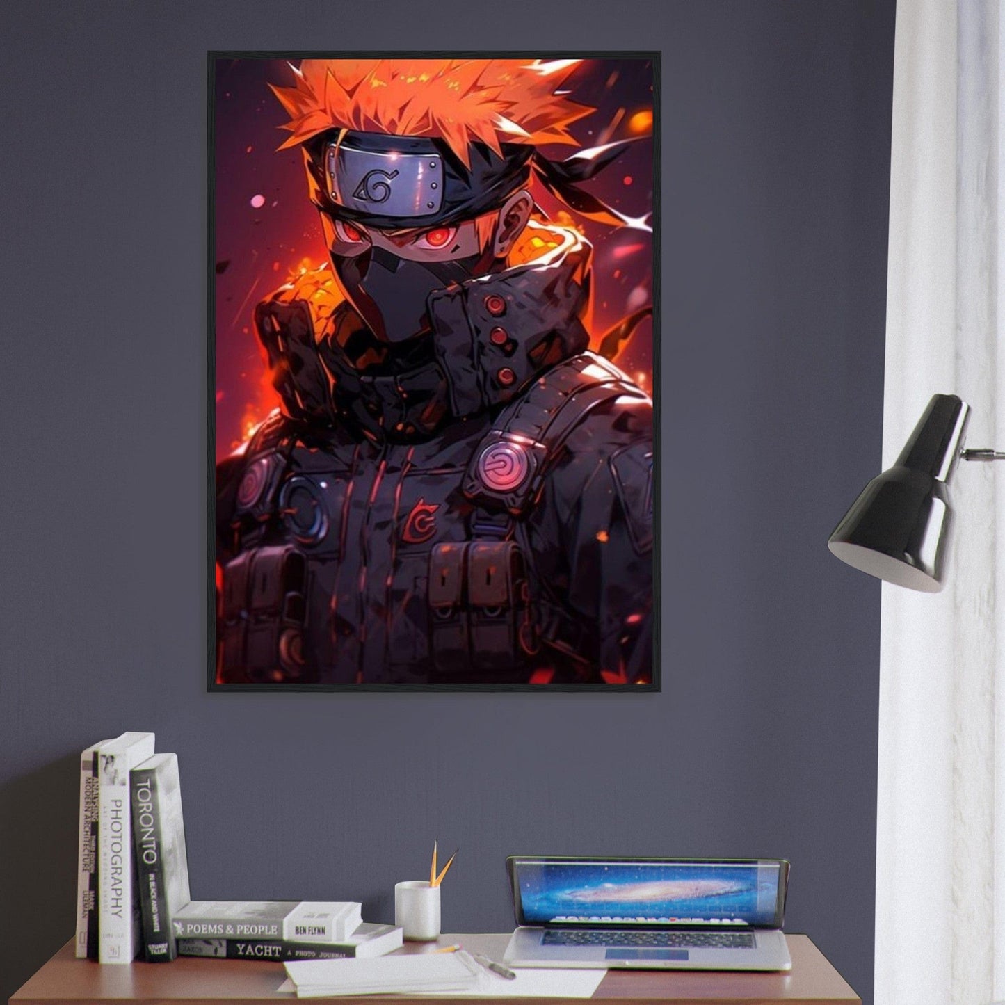 Canvanation Print Material Tableau Naruto Hatake Kakashi