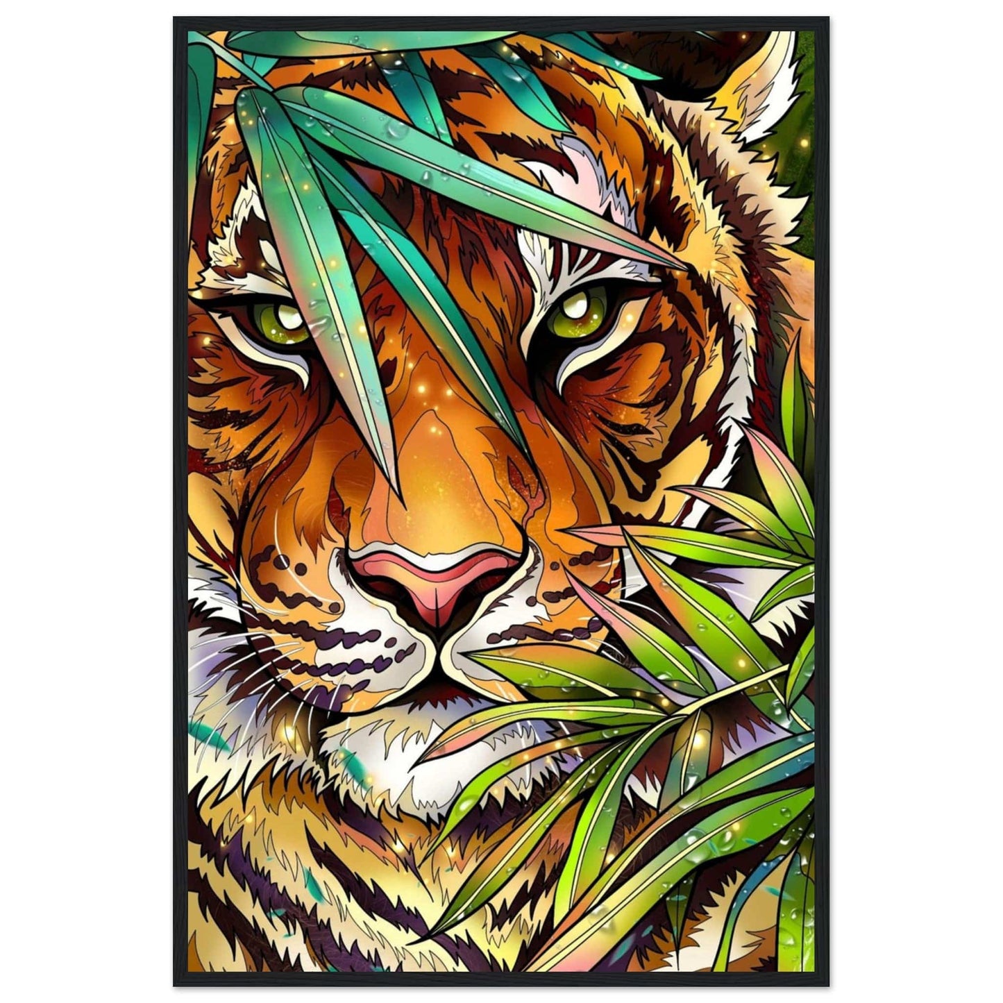 Canvanation Print Material 60x90 cm / 24x36″ Tableau Tigre