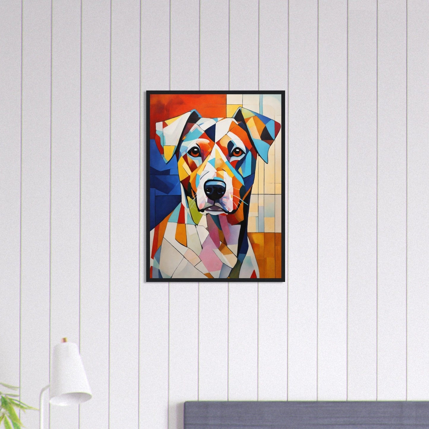 Canvanation Print Material 50x70 cm / 20x28″ Tableau Chien Aventure Et Loyauté
