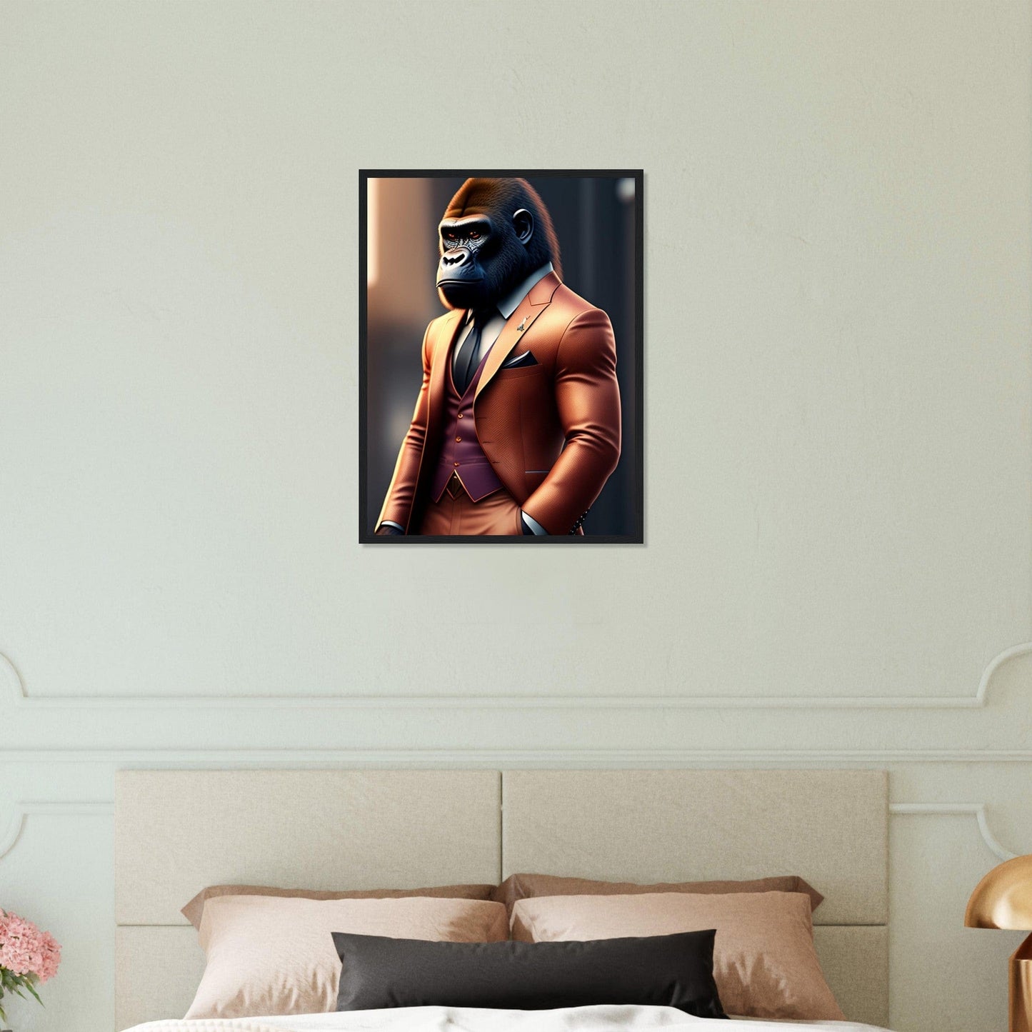 Canvanation Print Material Tableau Street Art Gorille