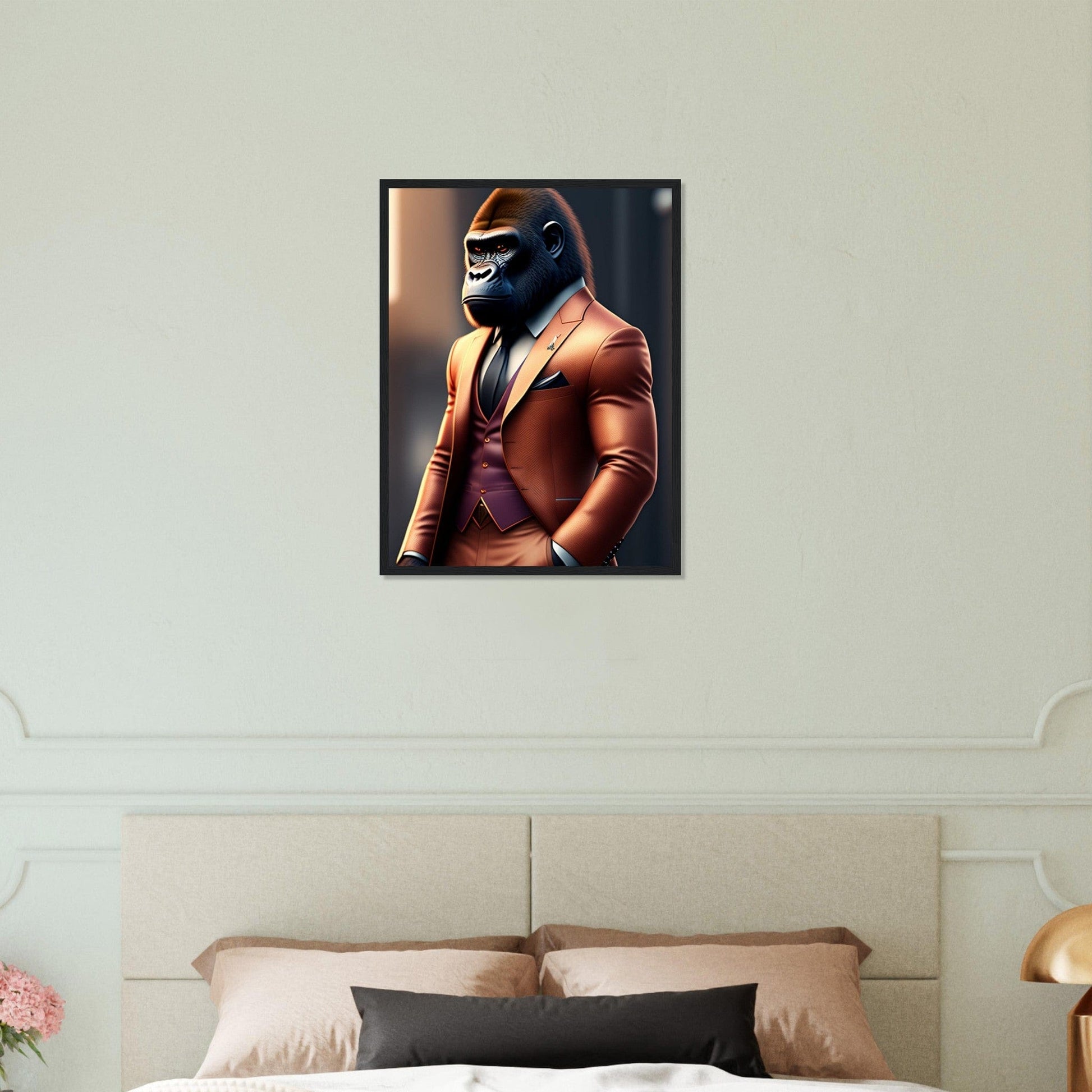 Canvanation Print Material Tableau Street Art Gorille