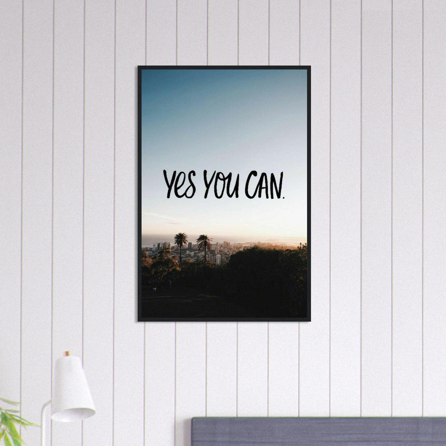 Canvanation Print Material 60x90 cm / 24x36″ Tableau Motivation Yes You Can
