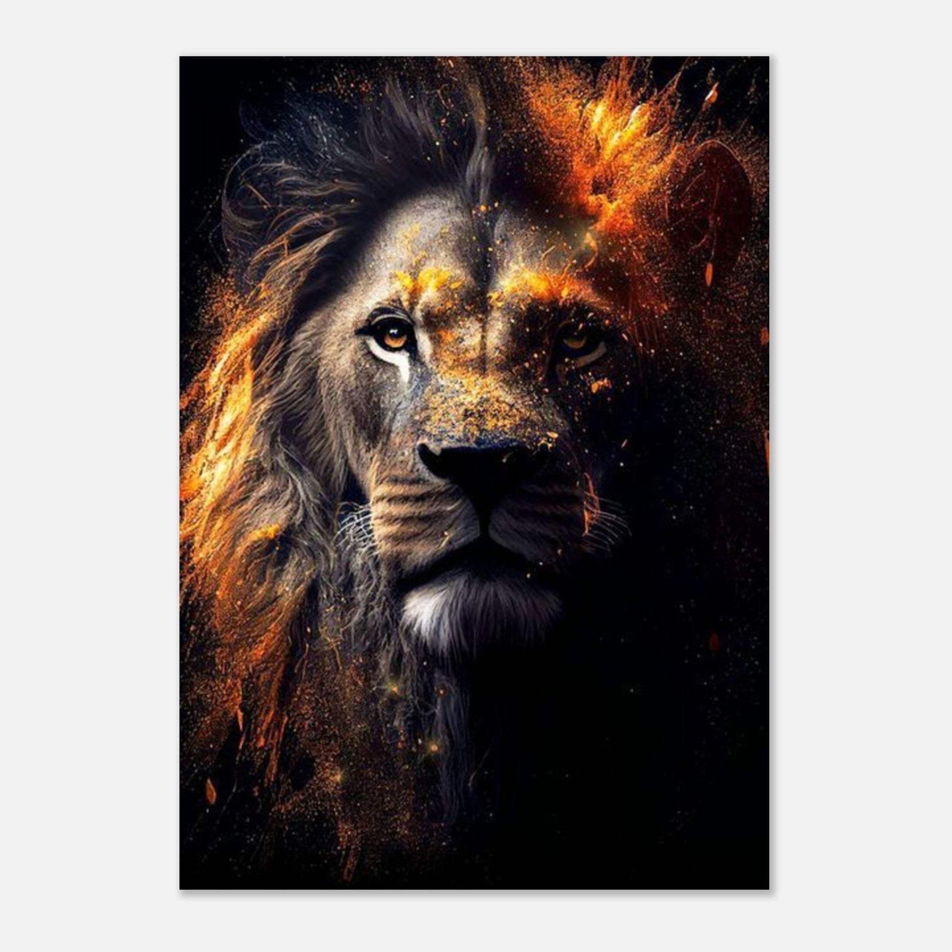 Canvanation Print Material Poster Lion Pop Art