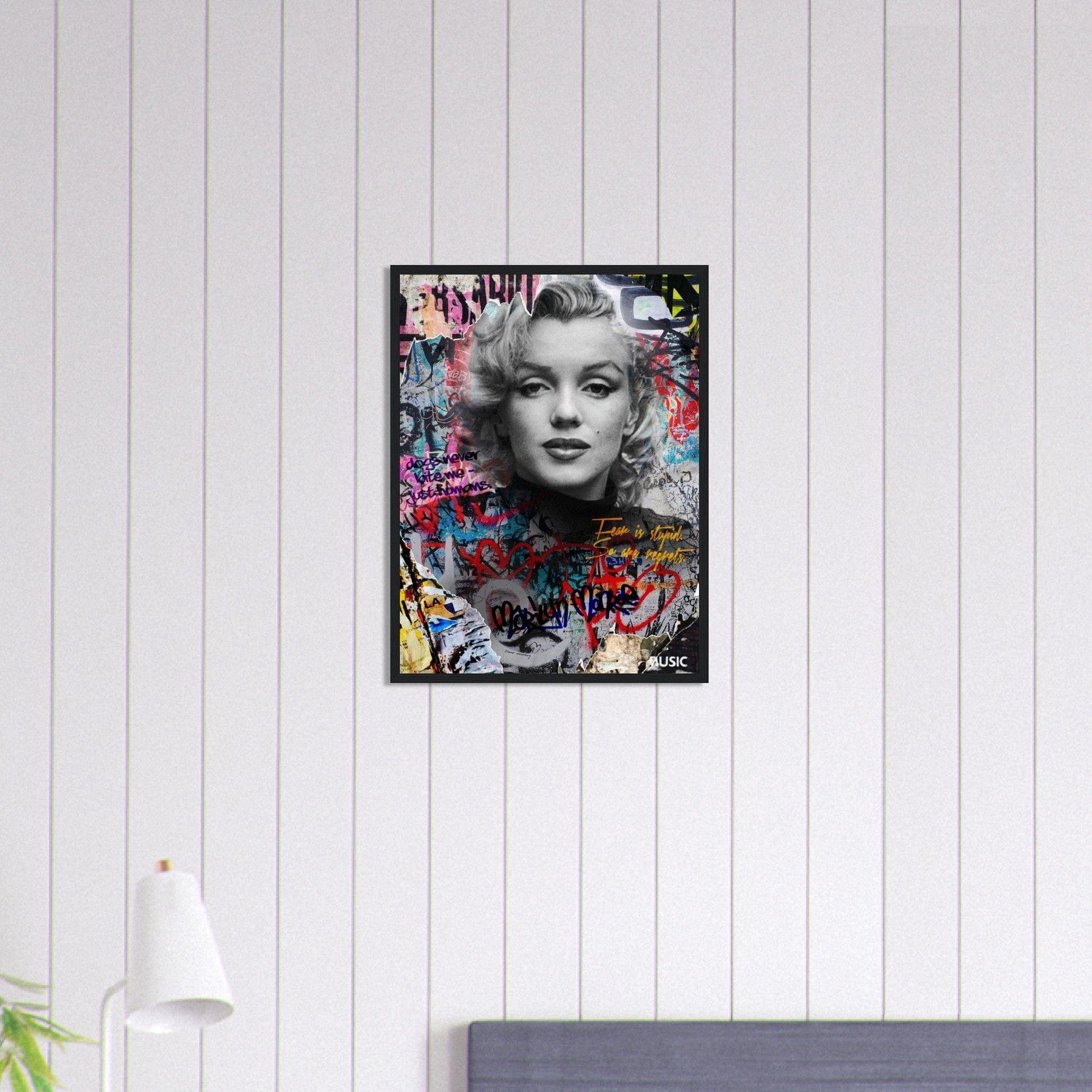 Canvanation Print Material Tableau Street Art Palette Citadine