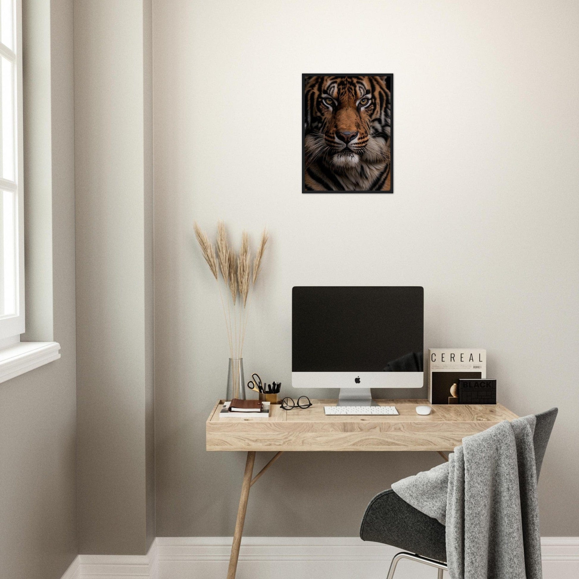 Canvanation Print Material Tableau Tigre Peinture