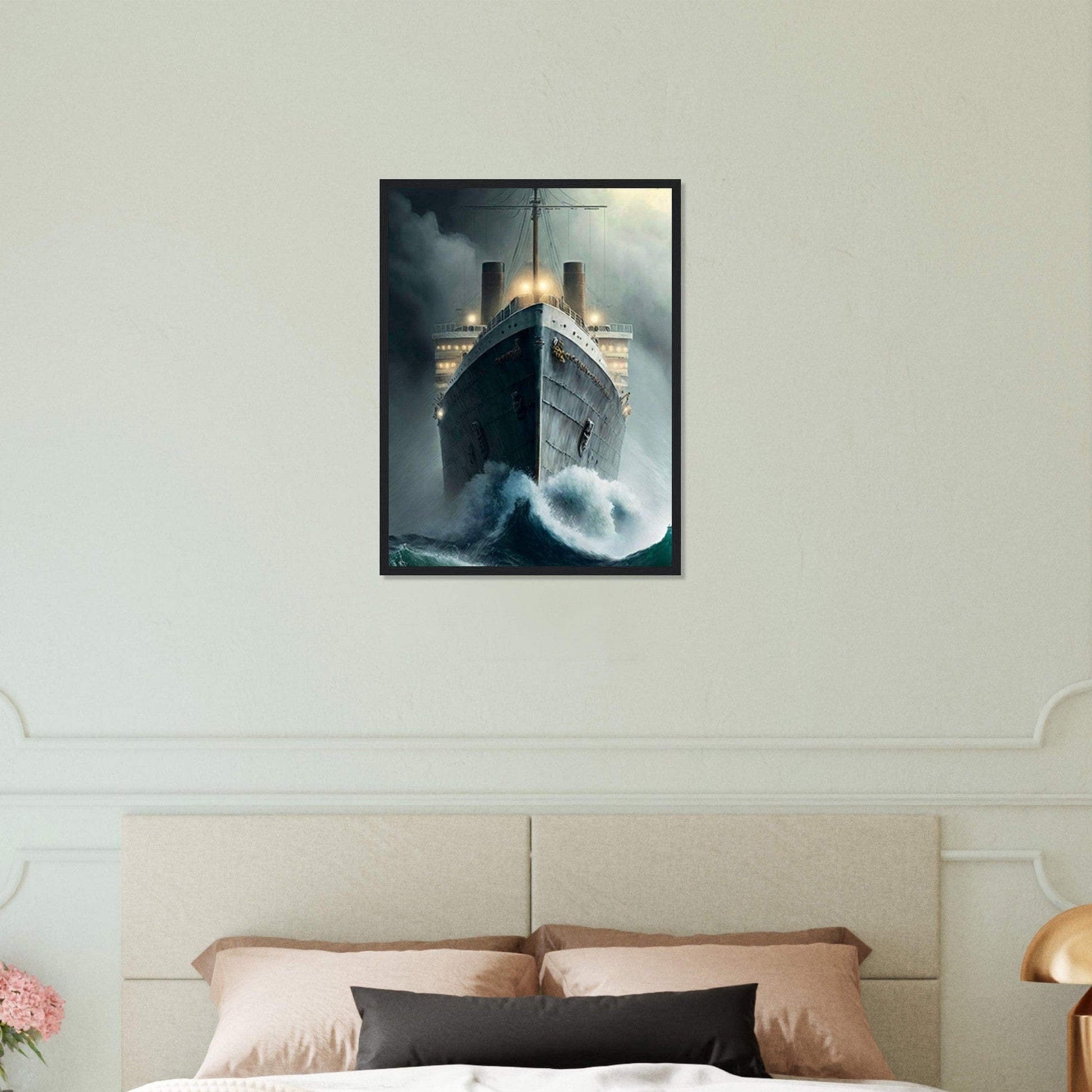 Gelato Print Material Tableau Bateau Mer