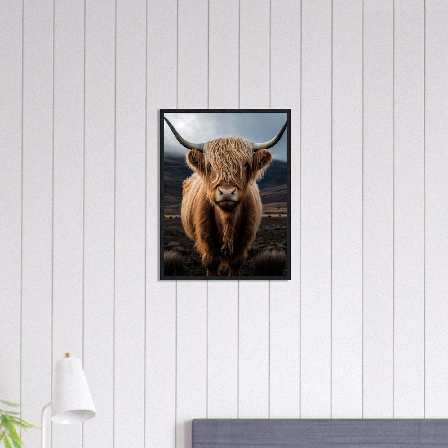 Canvanation Print Material Tableau De Vache Peinture