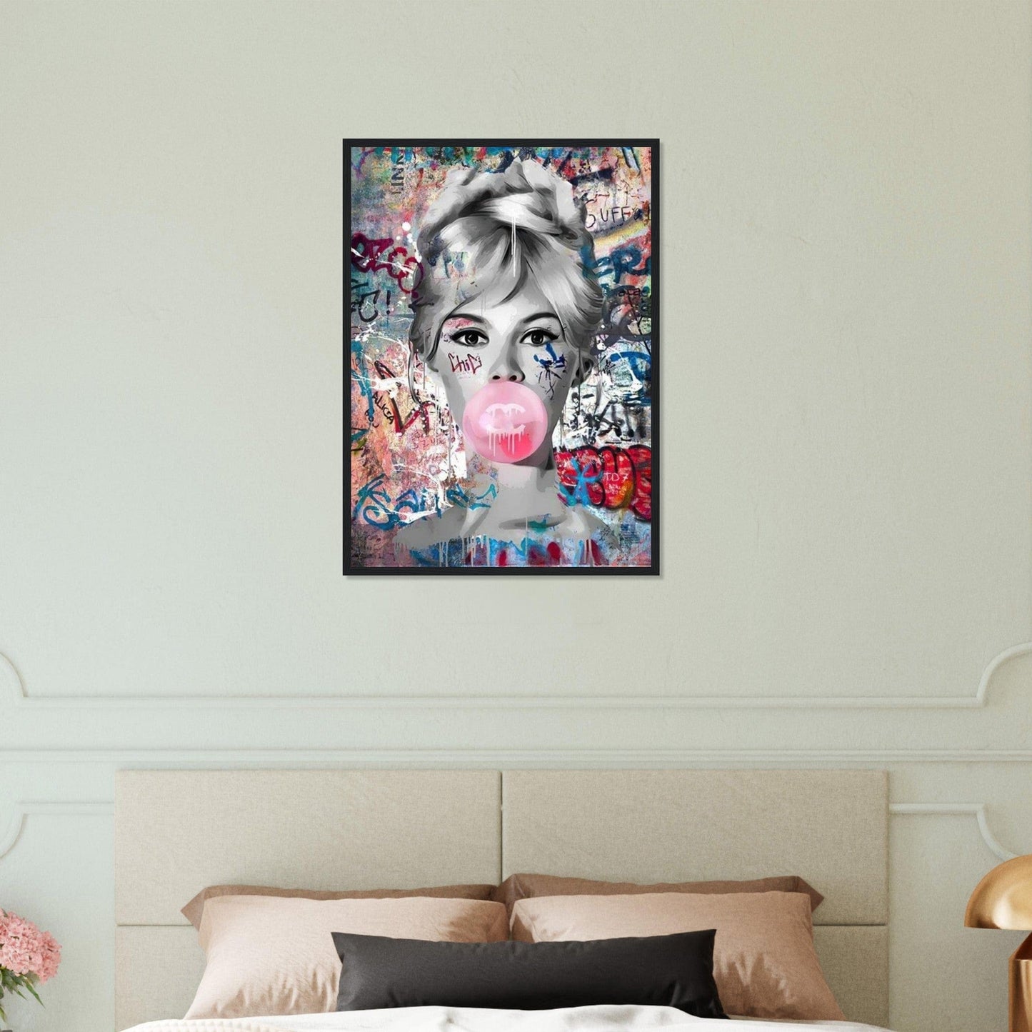 Canvanation Print Material 50x70 cm / 20x28″ Tableau Street Art de Rue Insurgé