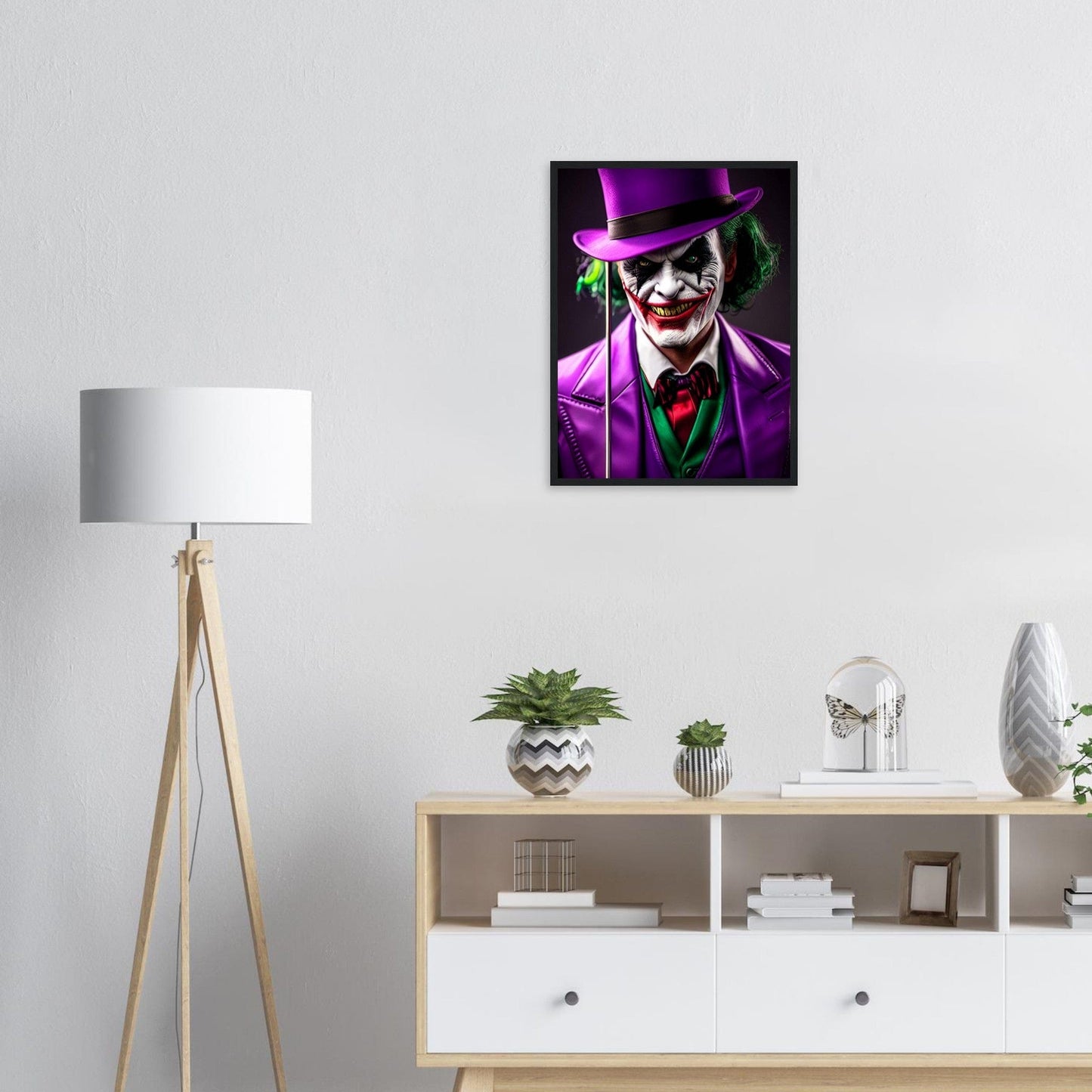Canvanation Print Material Tableau Joker Violet