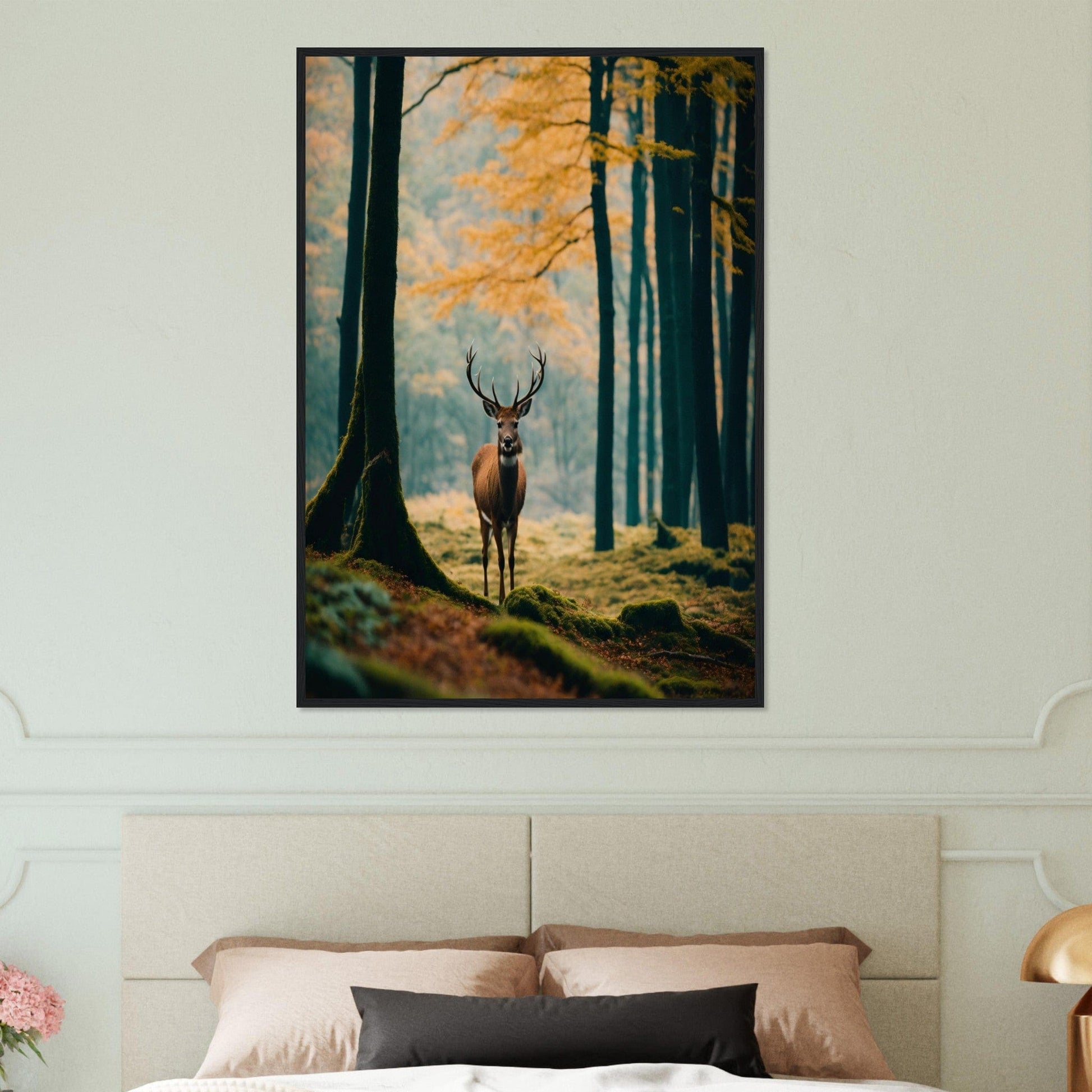 Canvanation Print Material Tableau Cerf Majesté Sylvestre