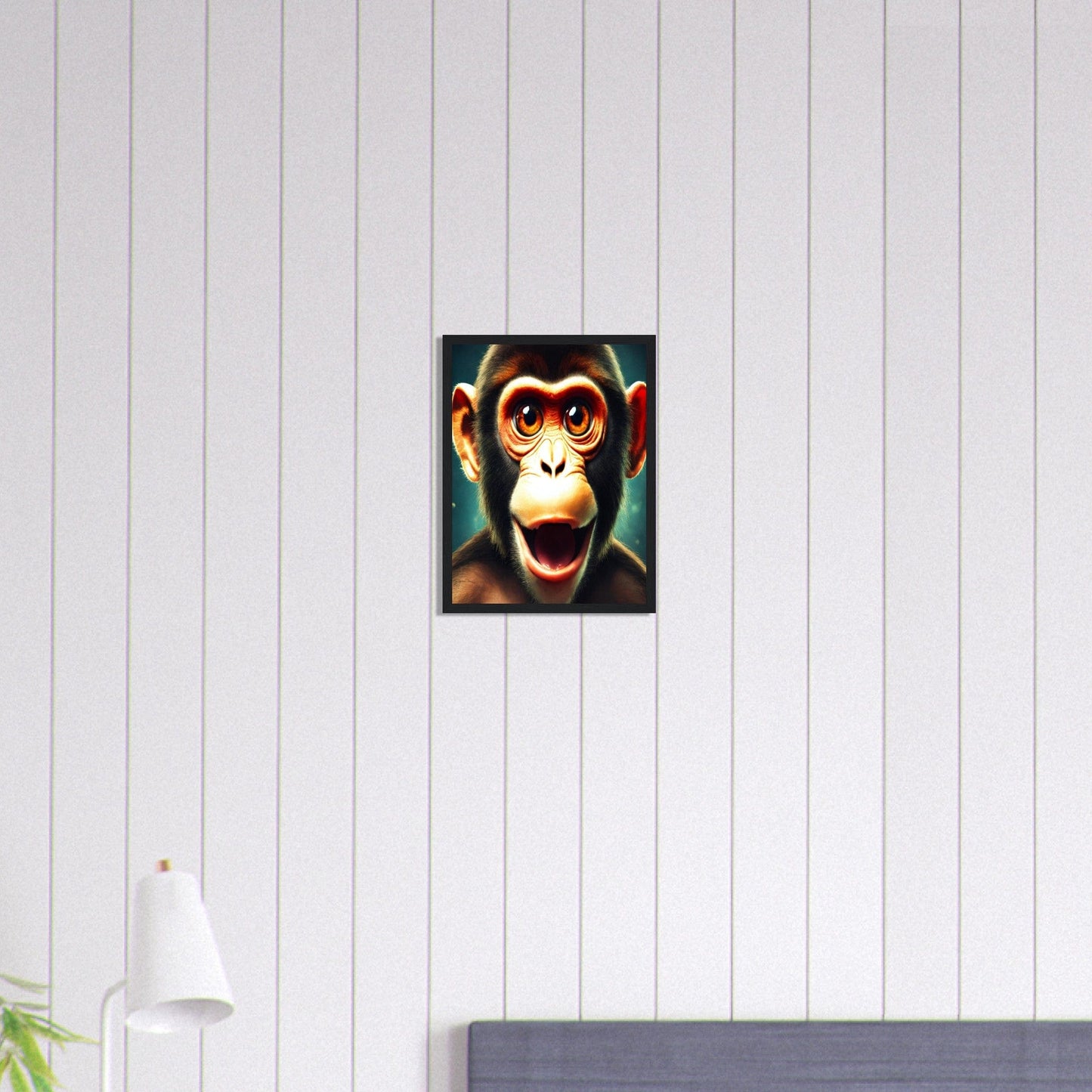 Canvanation Print Material 30x40 cm / 12x16″ Tableau Singe Dans les Yeux du Singe