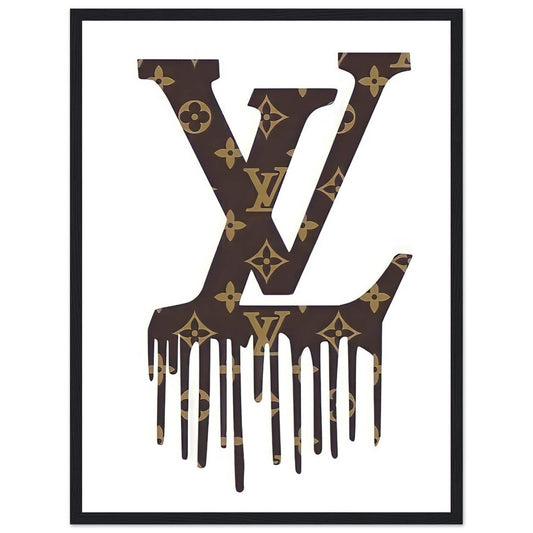 Canvanation Print Material Tableau Louis Vuitton Logo