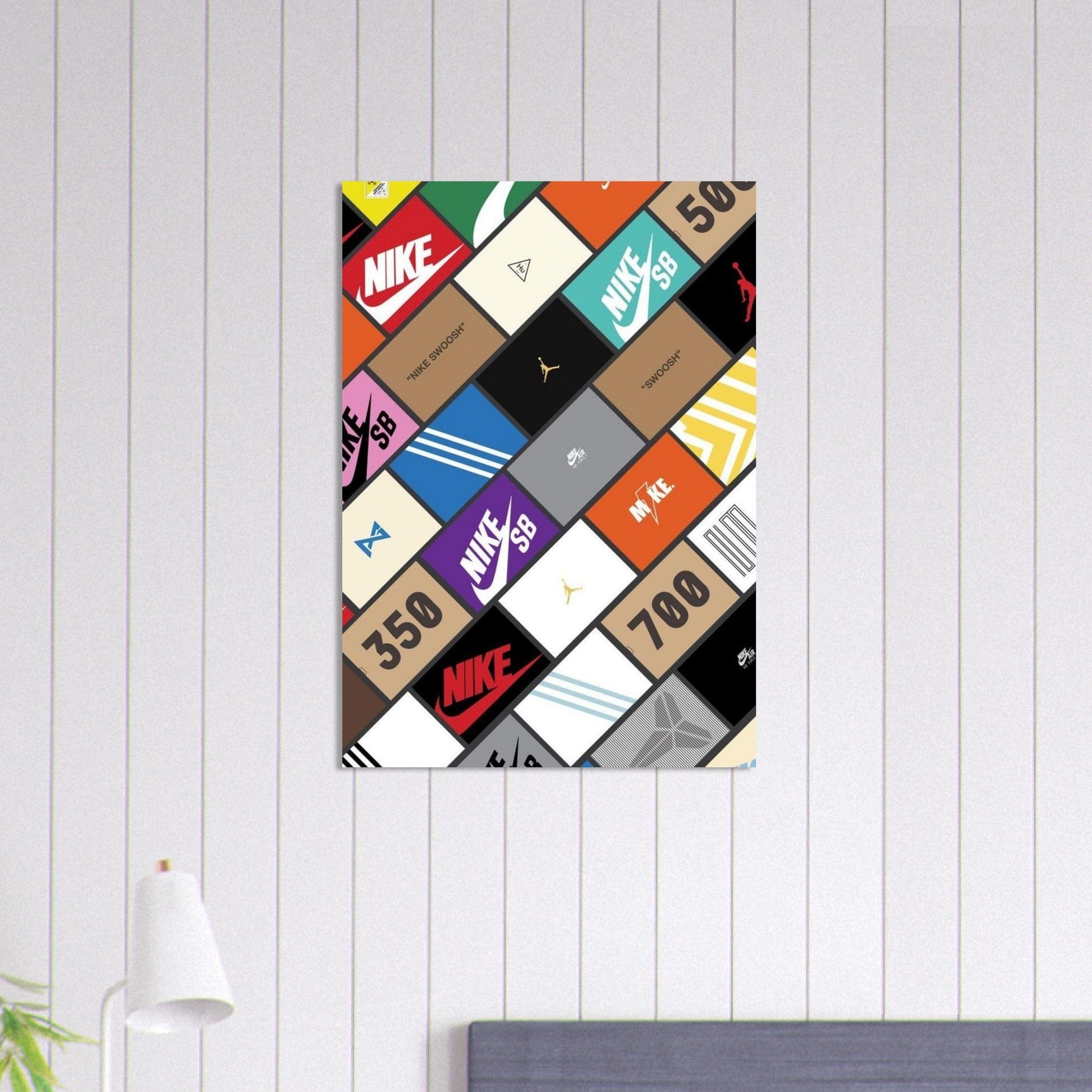 Gelato Print Material Poster Sneaker Boite