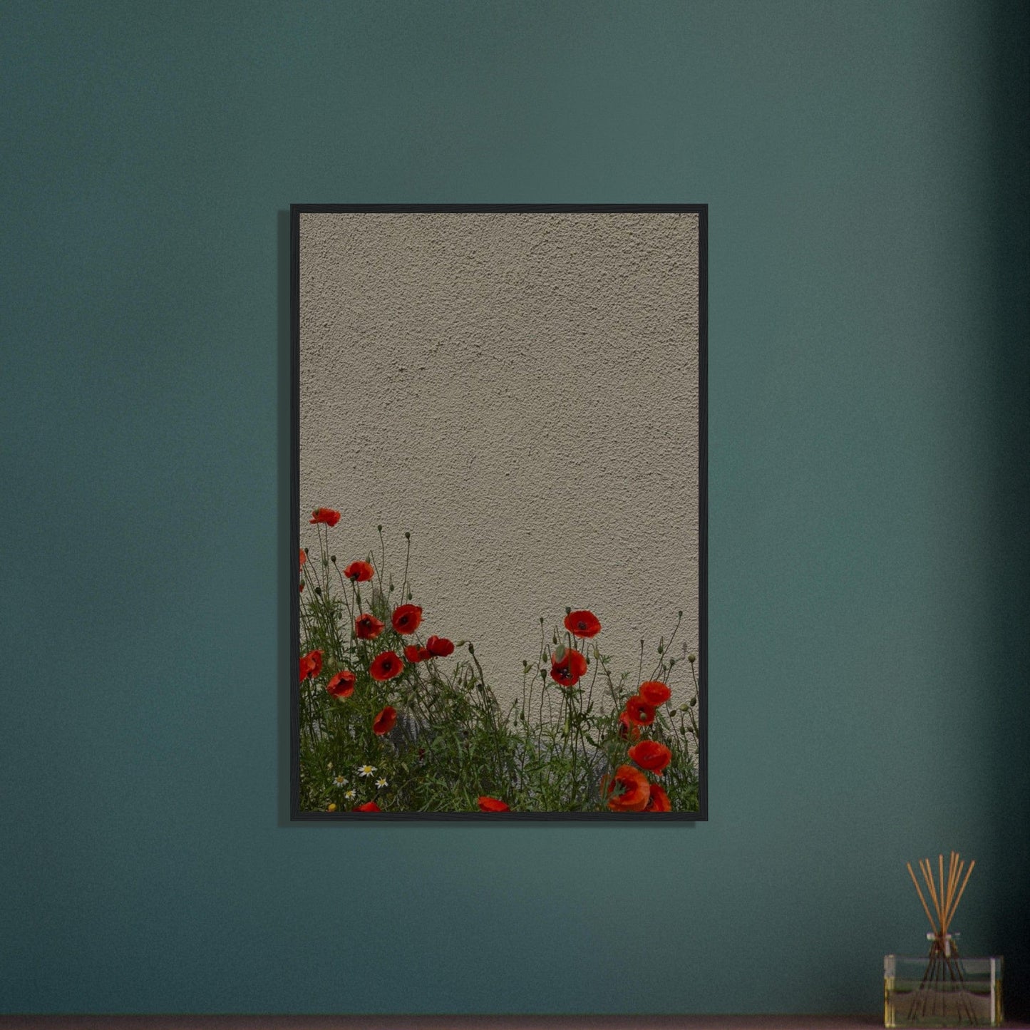 Canvanation Print Material 60x90 cm / 24x36″ Coquelicot Peinture Acrylique Moderne