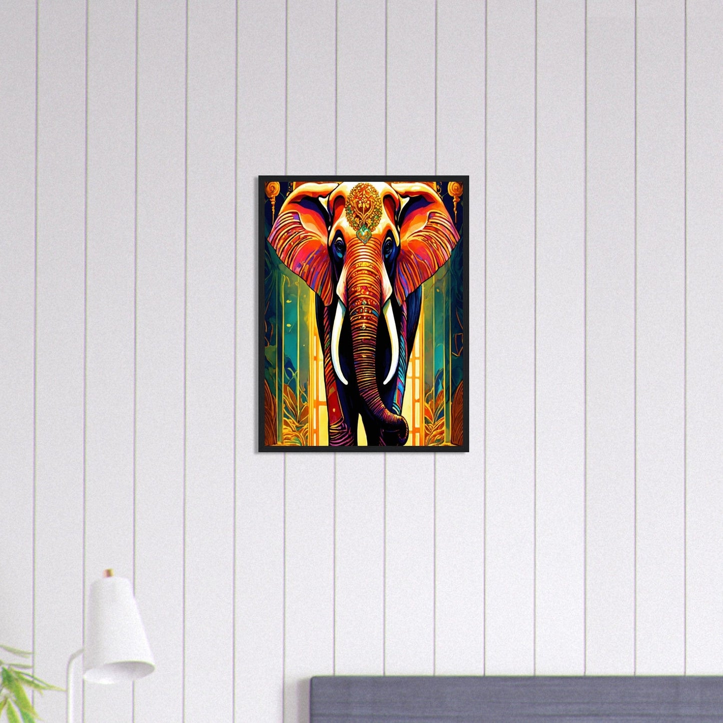 Canvanation Print Material 45x60 cm / 18x24″ Tableau Elephant L'Esprit Grand