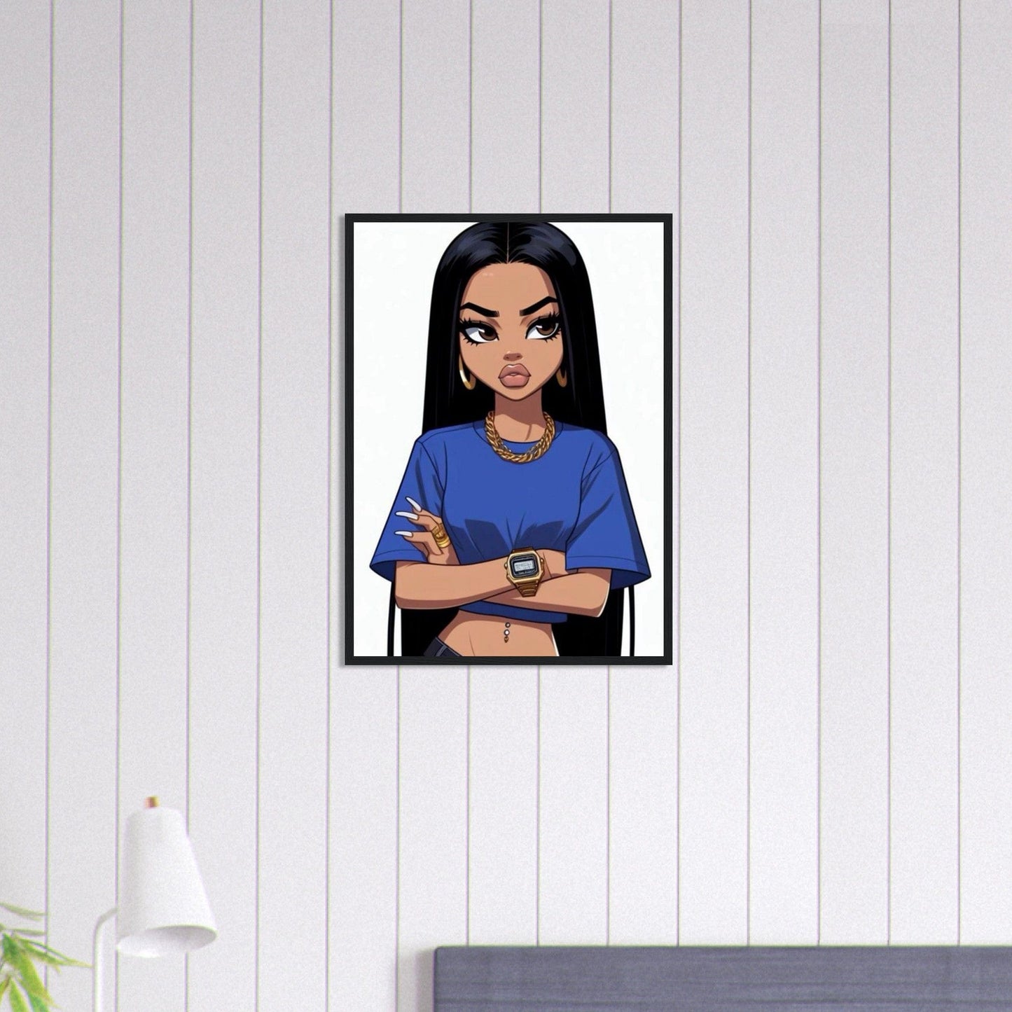 Canvanation Print Material 50x70 cm / 20x28″ Photo Personnalisé Cadre