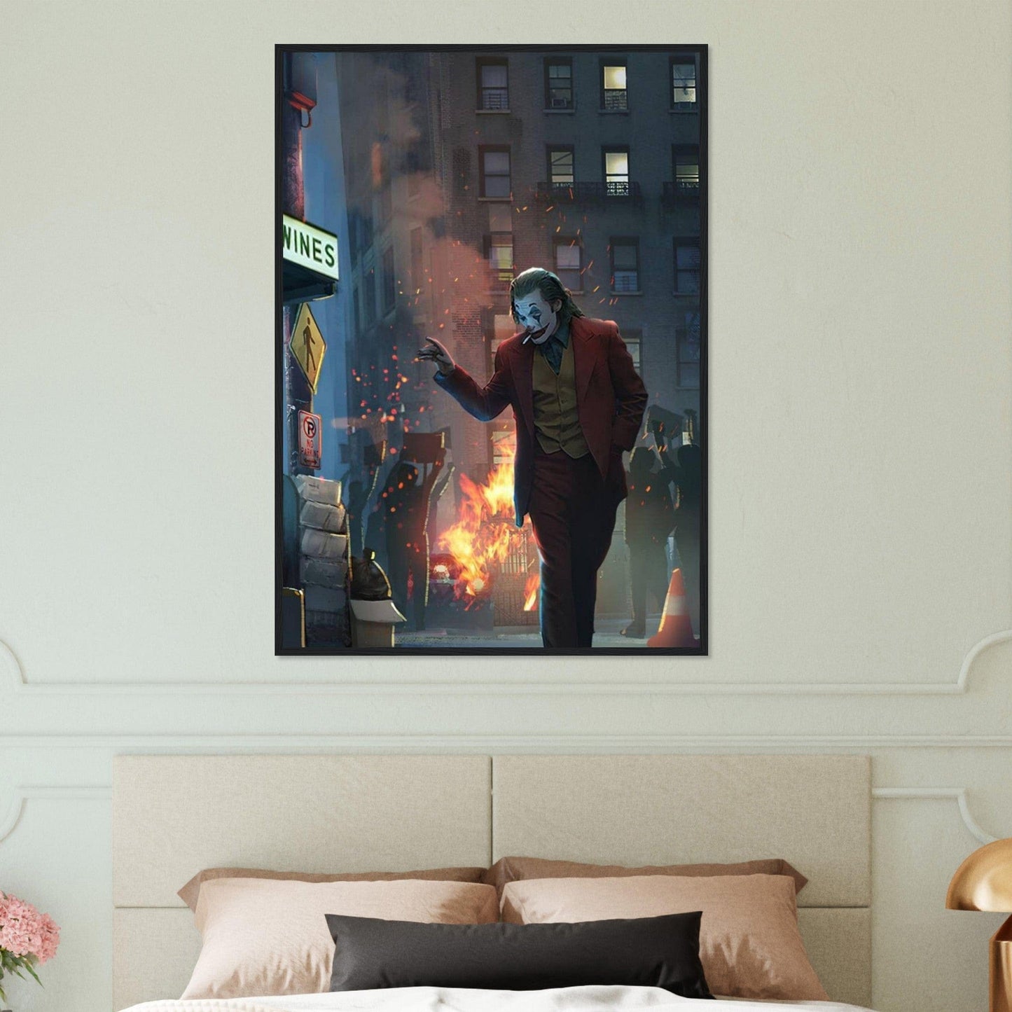 Canvanation Print Material 70x100 cm / 28x40″ Tableau Joker Heath Ledger