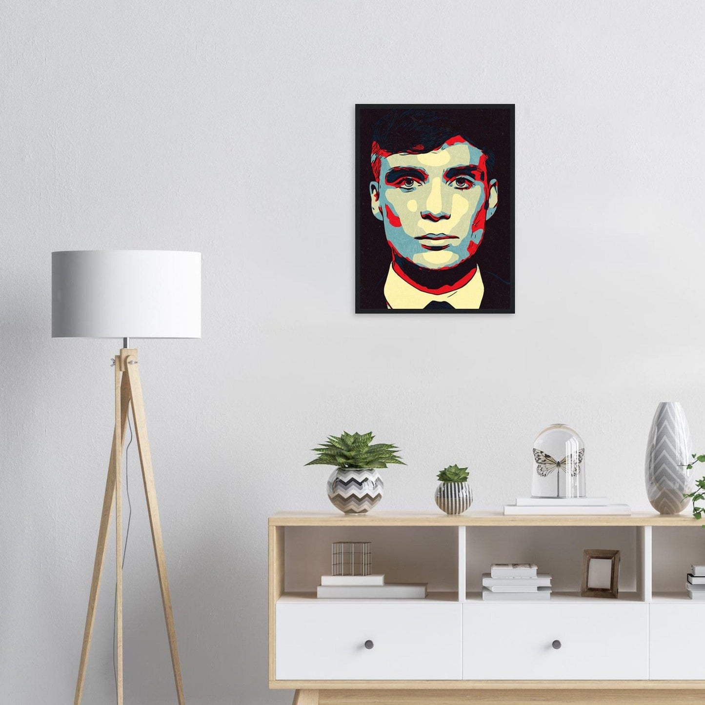 Canvanation Print Material Tableau Peaky Blinder Portrait