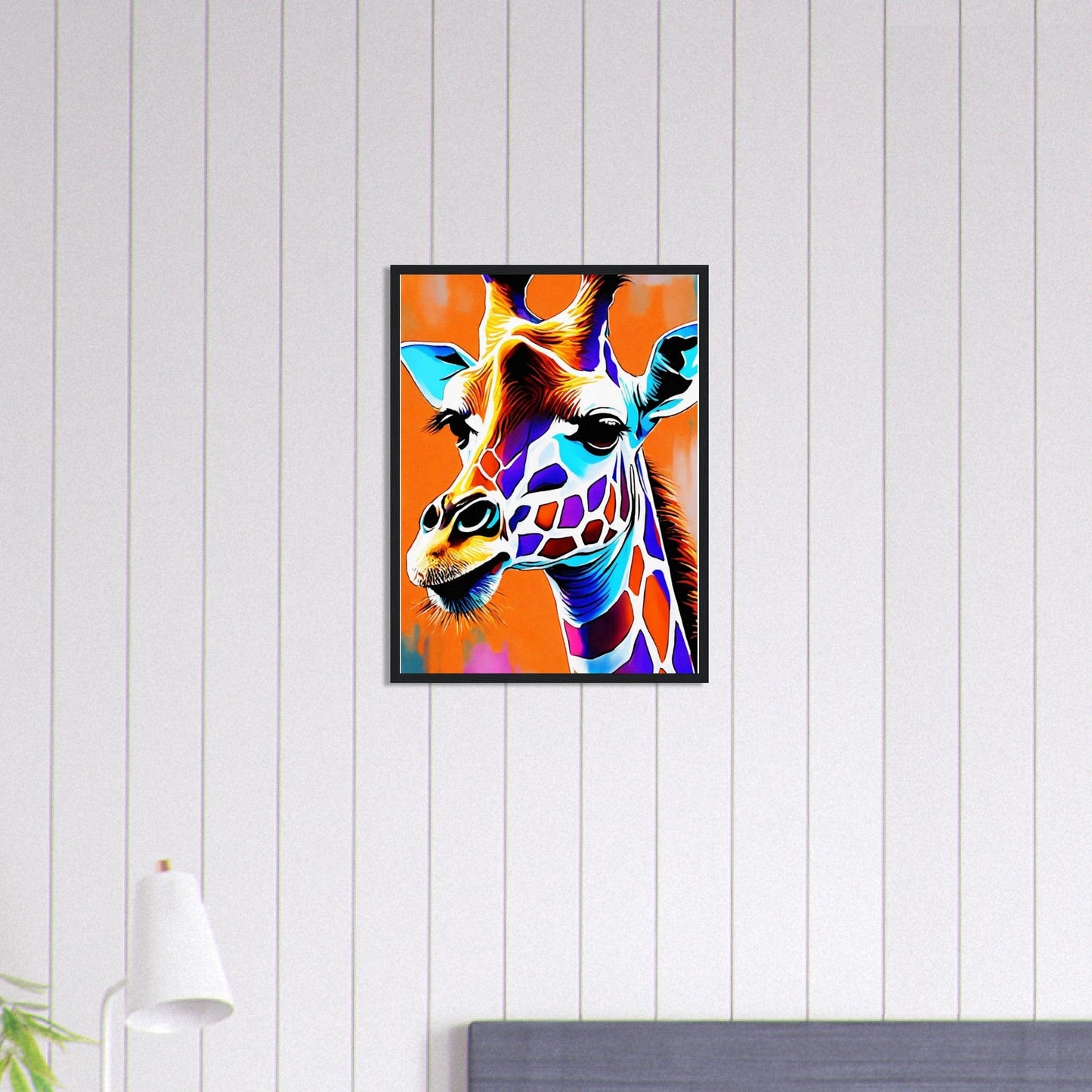 Canvanation Print Material 45x60 cm / 18x24″ Tableau Girafe Zoo