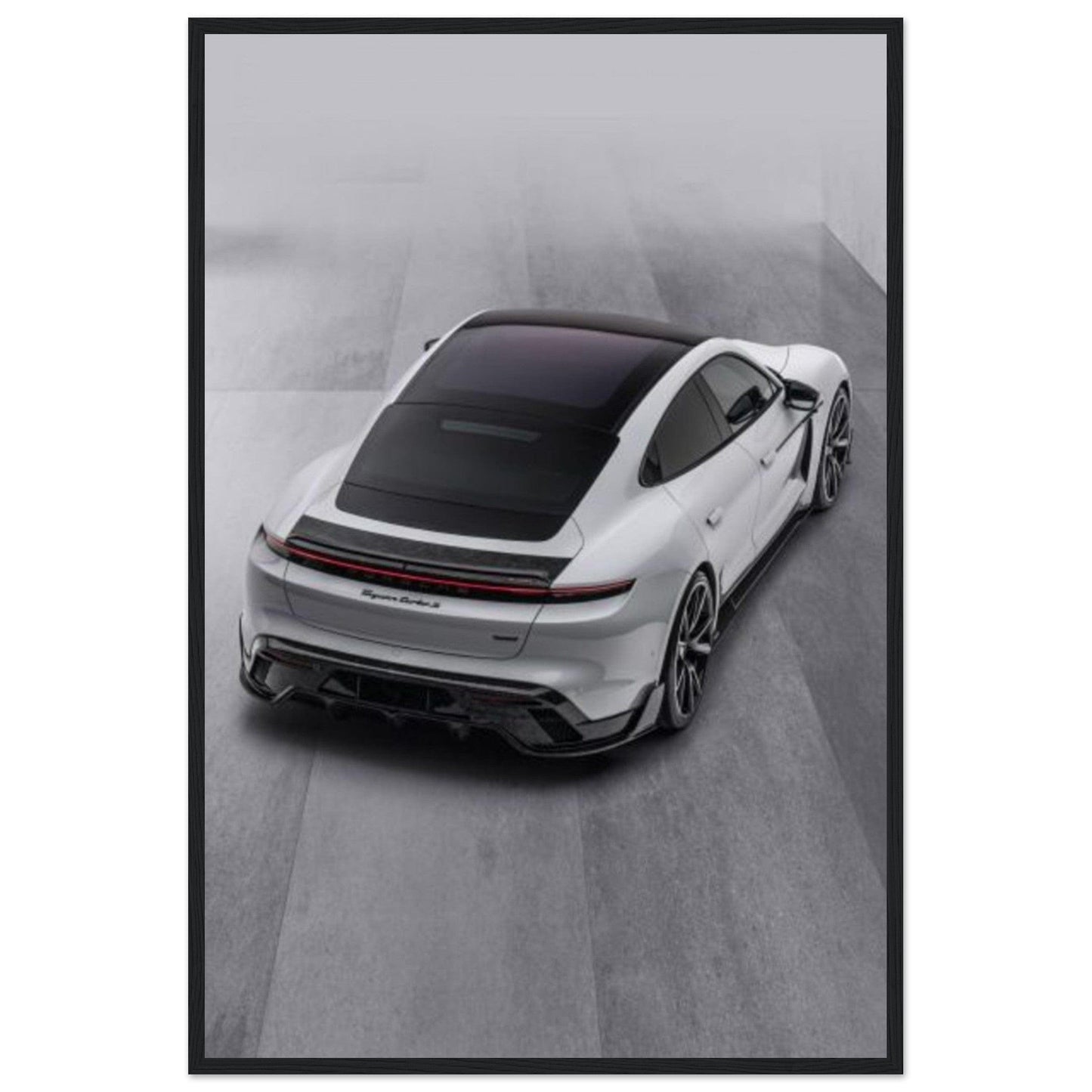 Gelato Print Material 60x90 cm / 24x36″ Tableau Porsche Gris