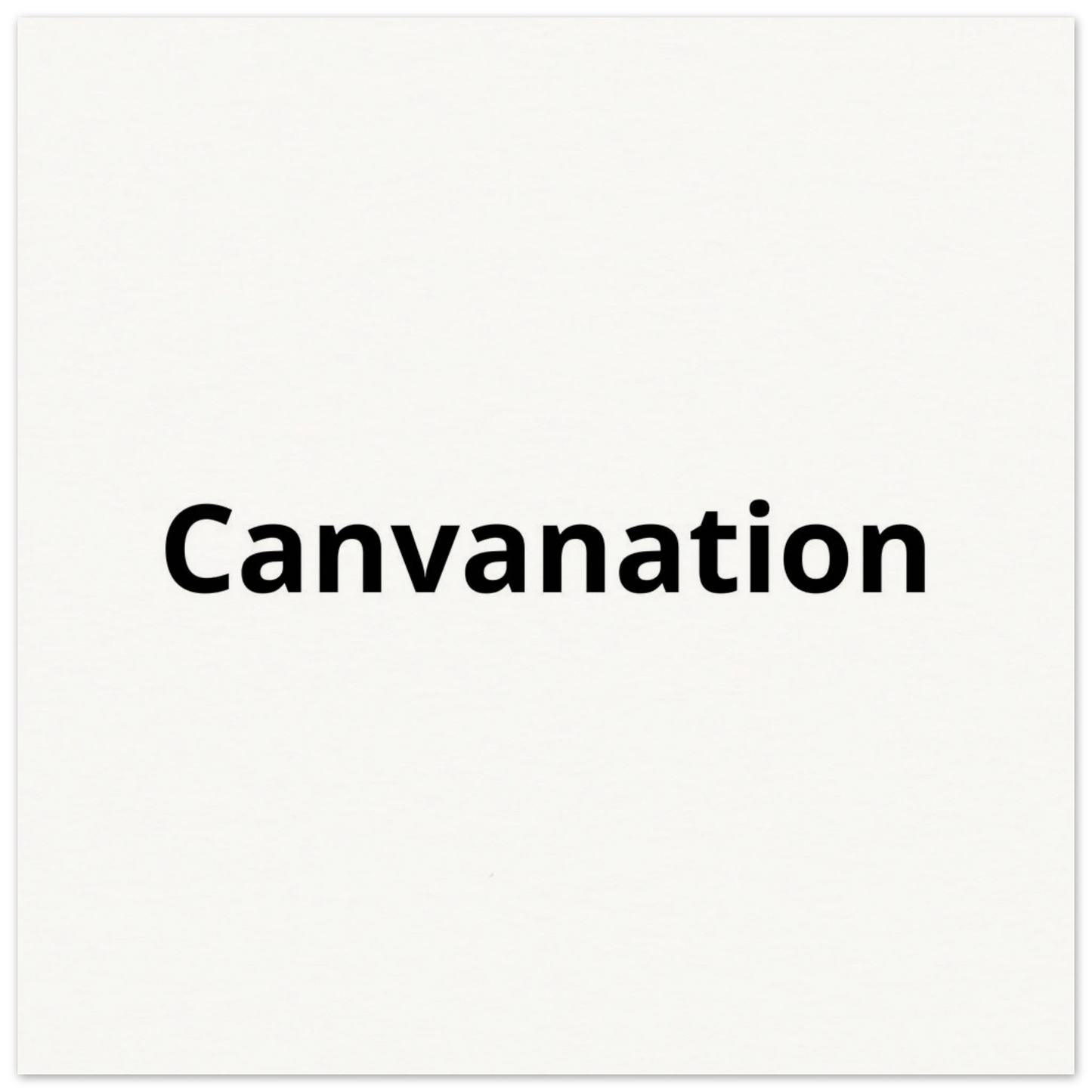 Canvanation Print Material 30x30 cm / 12x12″ Poster Personnalisé HD