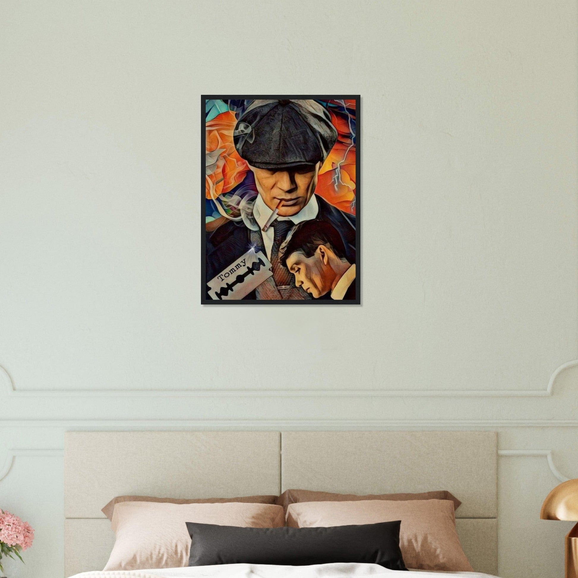 Canvanation Print Material 45x60 cm / 18x24″ Tableau Peaky Blinder Thomas