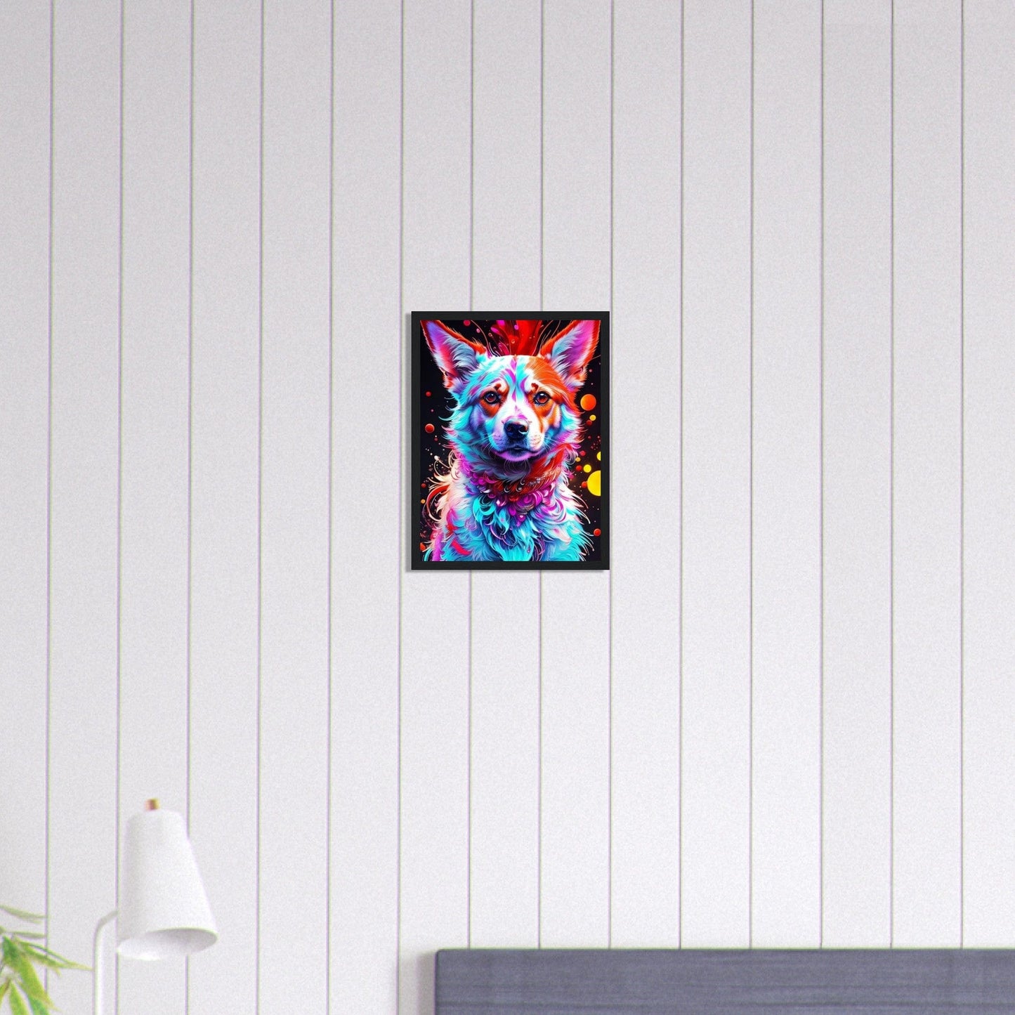 Canvanation Print Material 30x40 cm / 12x16″ Tableau Chien Loyauté incarnée