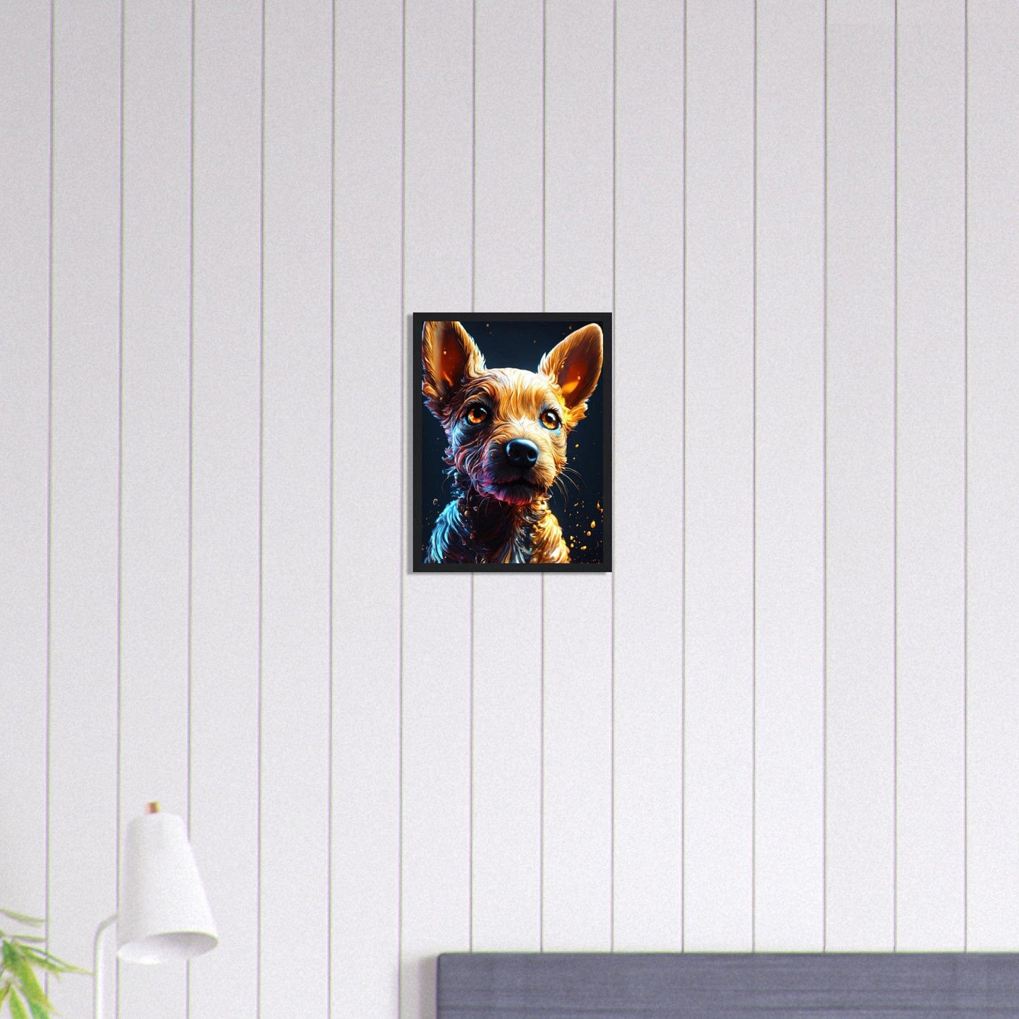 Canvanation Print Material 30x40 cm / 12x16″ Tableau Chien Force Tranquille