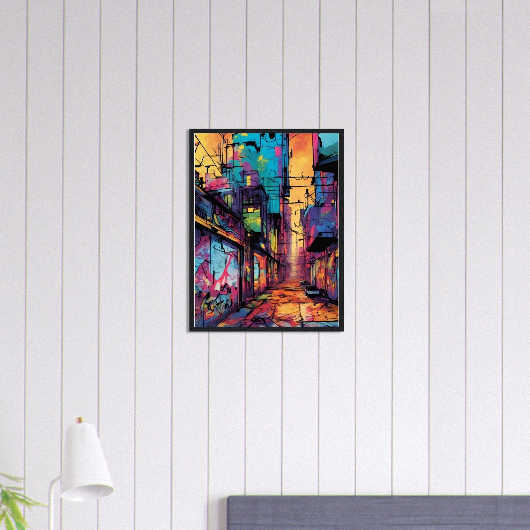 Canvanation Print Material 45x60 cm / 18x24″ Tableau Street Art Ville Graffiti