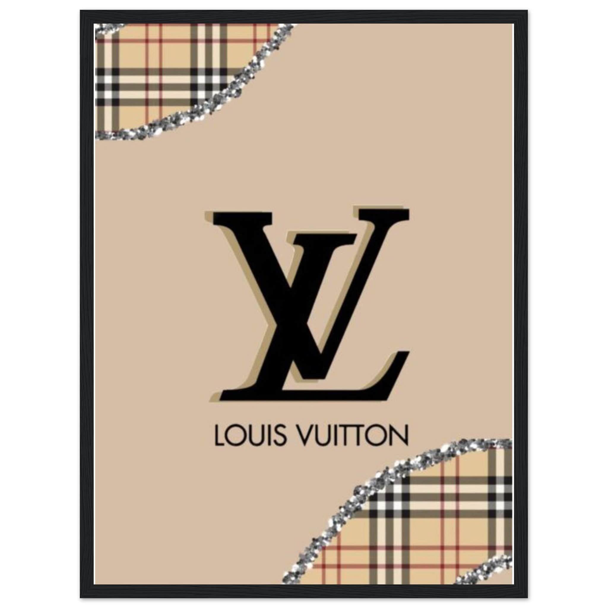 Canvanation Print Material Tableau Louis Vuitton x Burberry