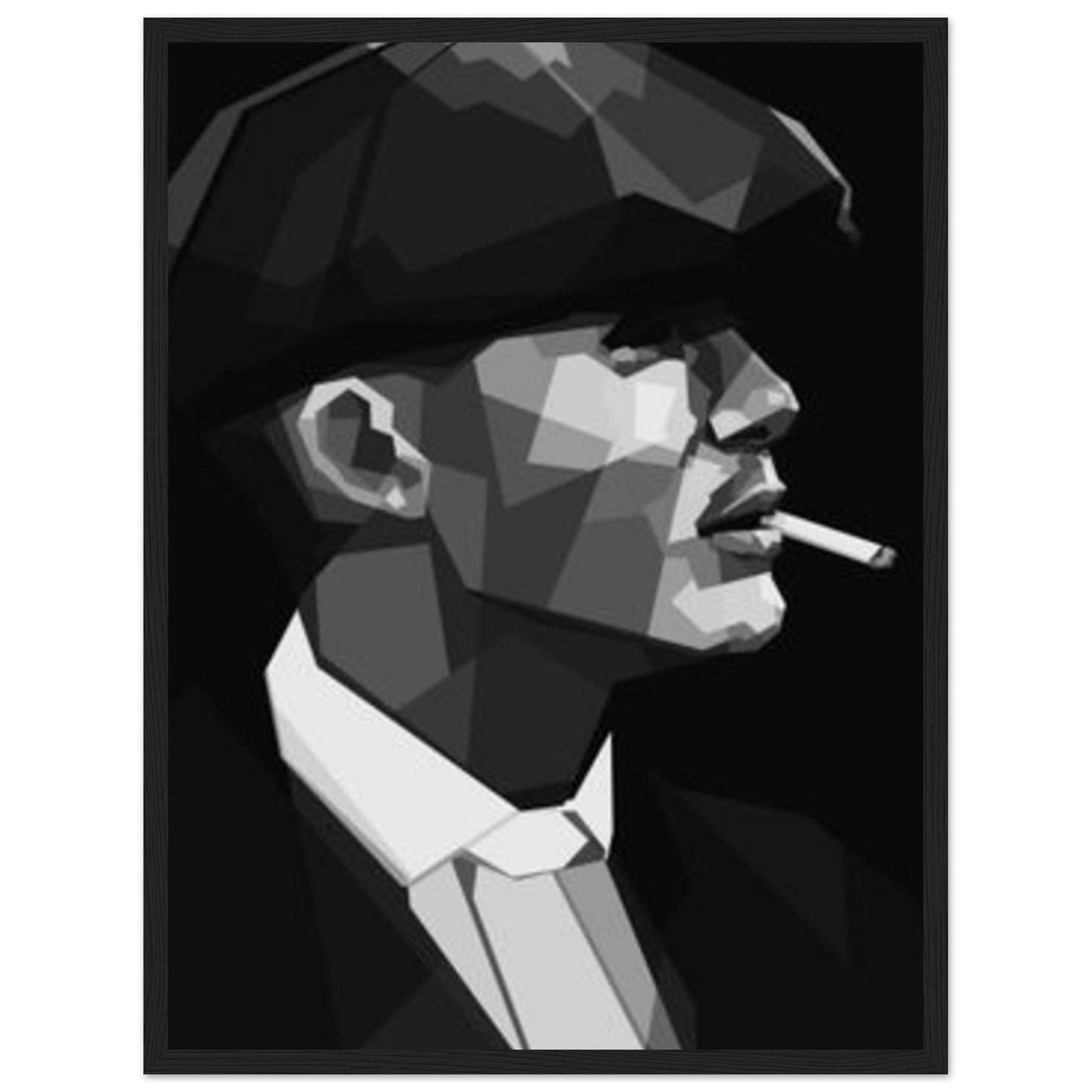 Canvanation Print Material Tableau Peaky Blinder Avec Berret