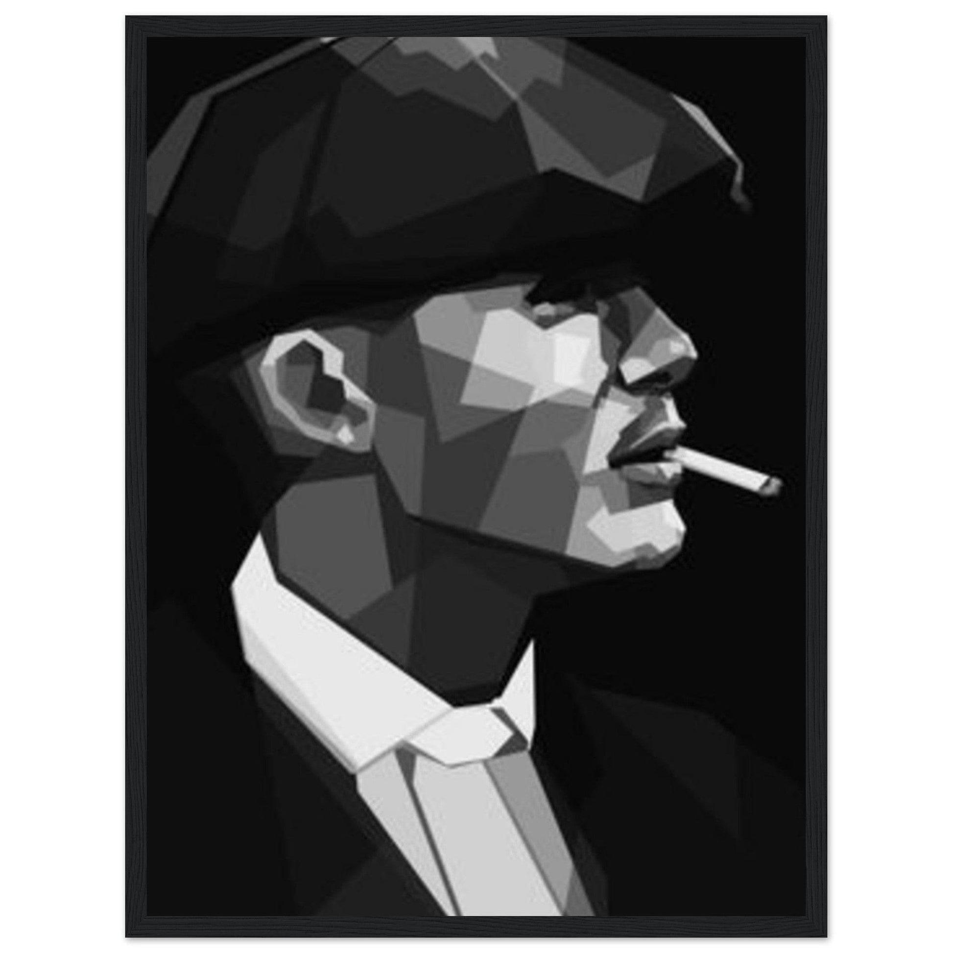 Canvanation Print Material Tableau Peaky Blinder Avec Berret