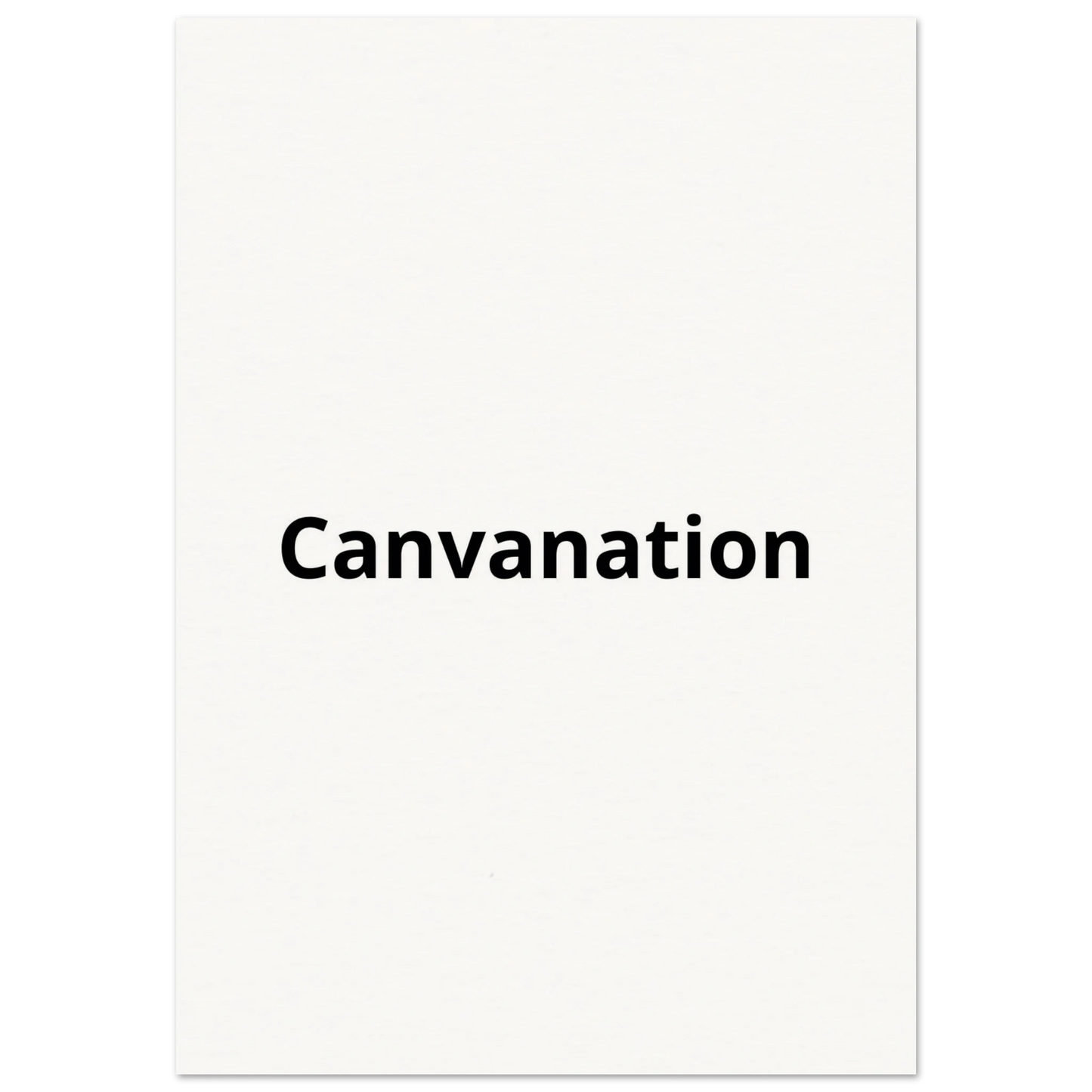 Canvanation Print Material 70x100 cm / 28x40″ Poster Personnalisé HD