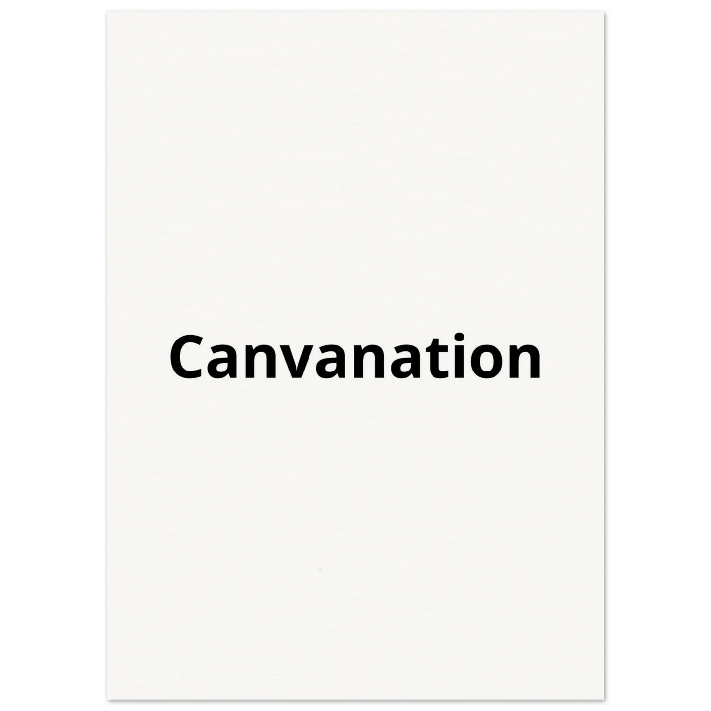 Canvanation Print Material 13x18 cm / 5x7″ Poster Personnalisé HD