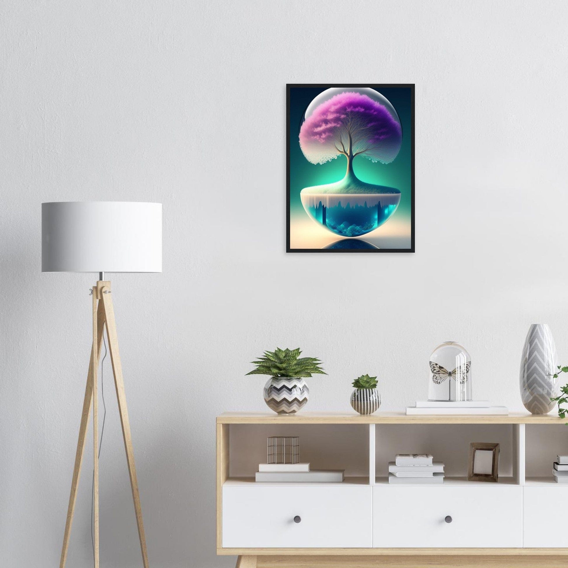 Canvanation Print Material Tableau Mural Arbre