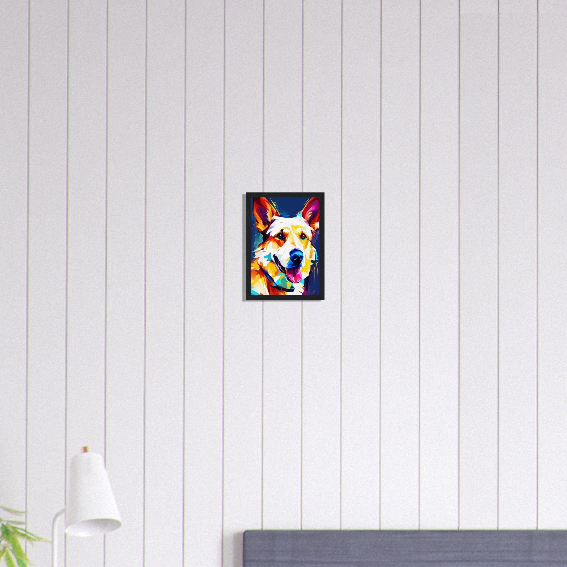 Canvanation Print Material A4 21x29.7 cm / 8x12″ Tableau Chien Esprit Libre