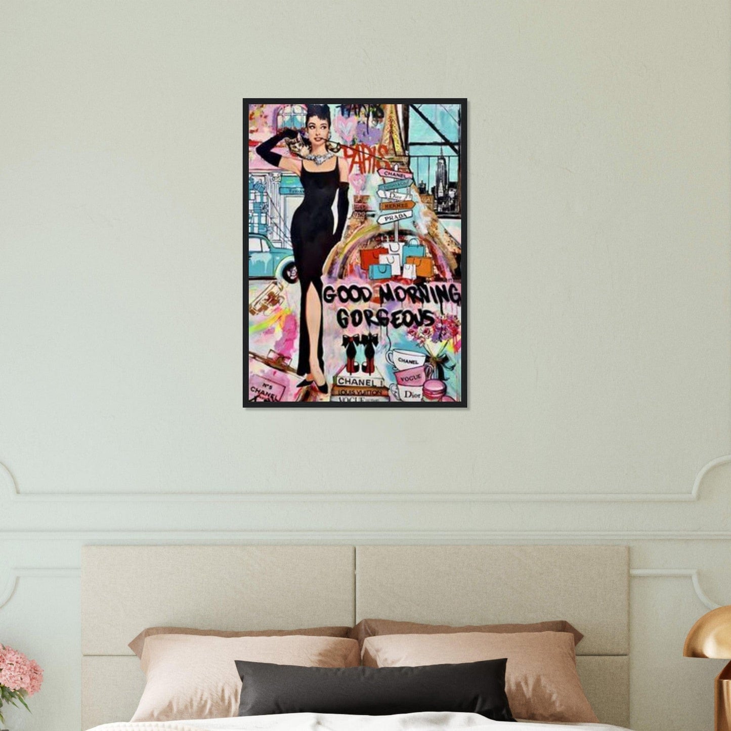 Canvanation Print Material 50x70 cm / 20x28″ Tableau Street Art Vibrations Urbaines