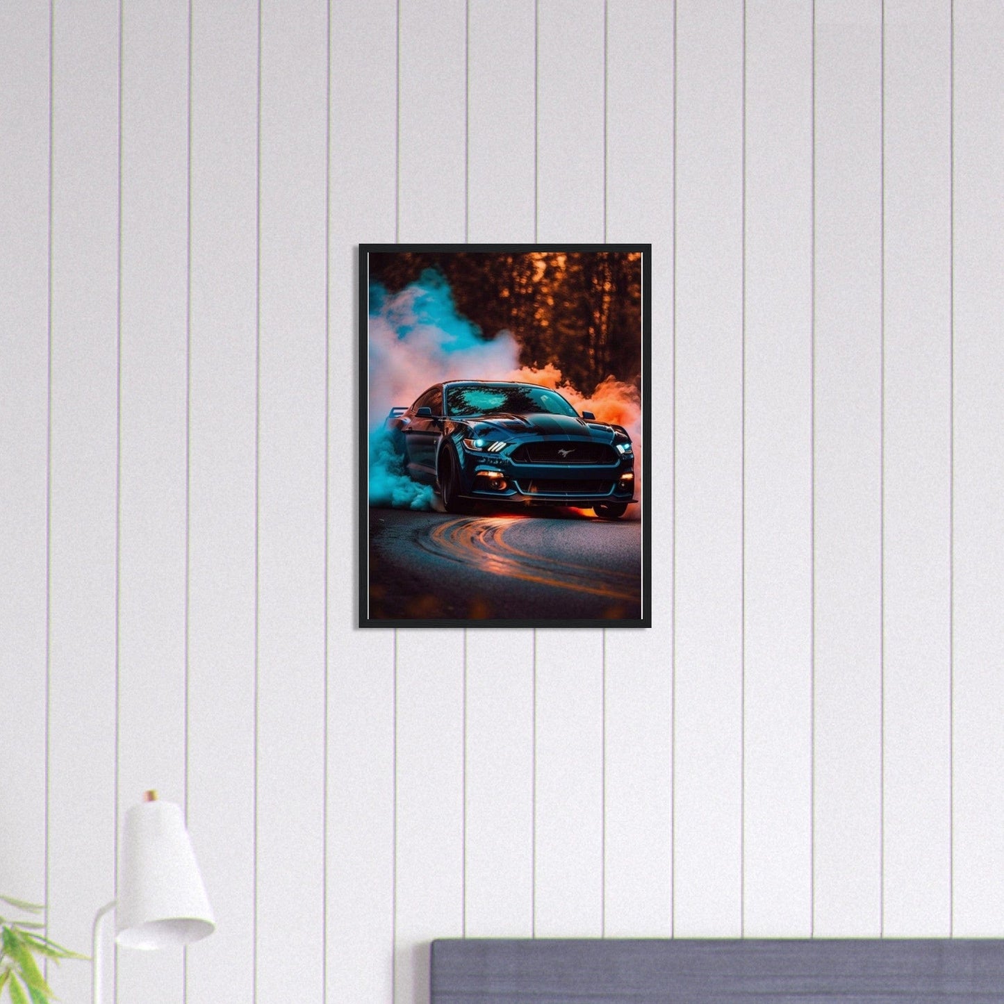 Canvanation Print Material 45x60 cm / 18x24″ Tableau Voiture Shleby Gt