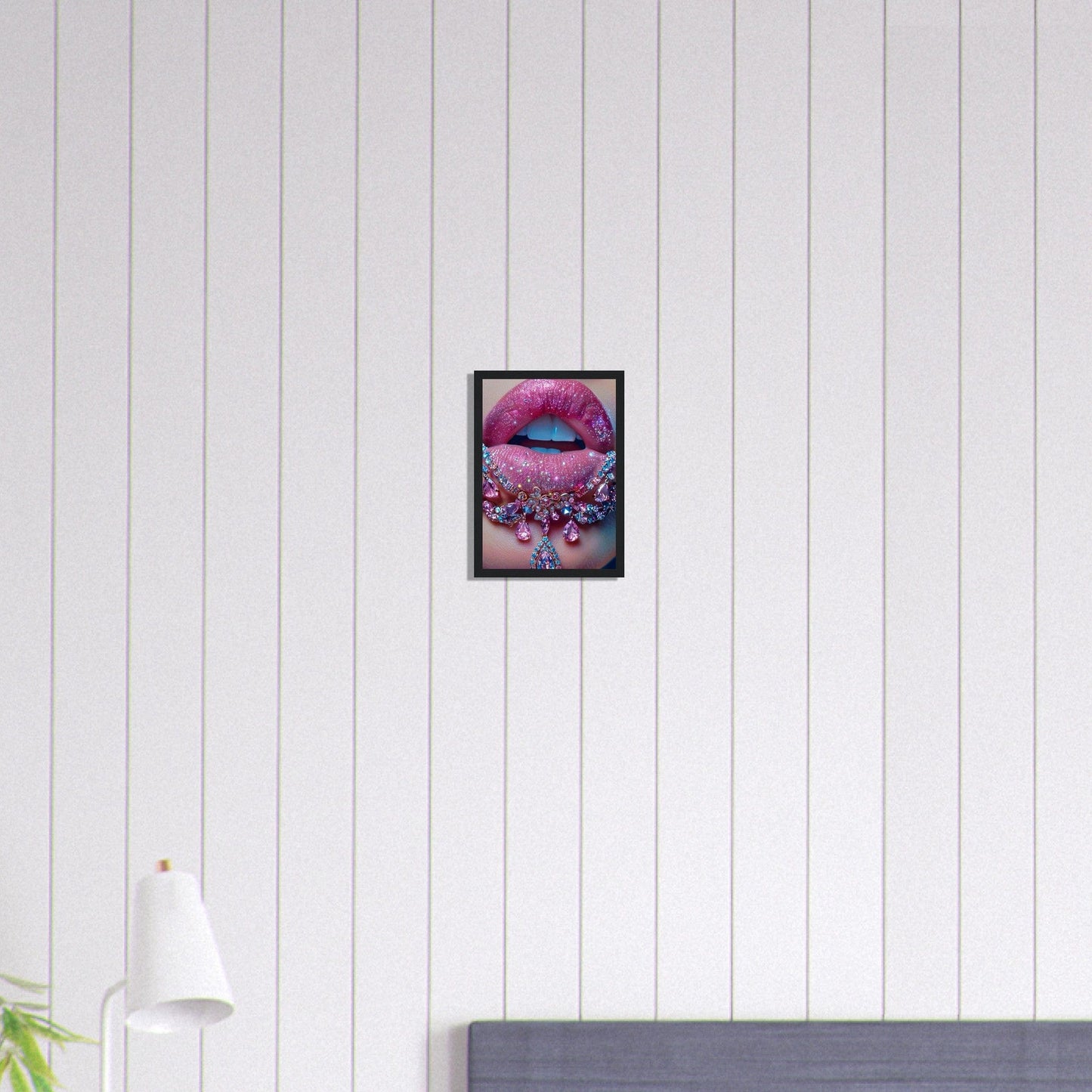 Canvanation Print Material A4 21x29.7 cm / 8x12″ Tableau Levres Brillant