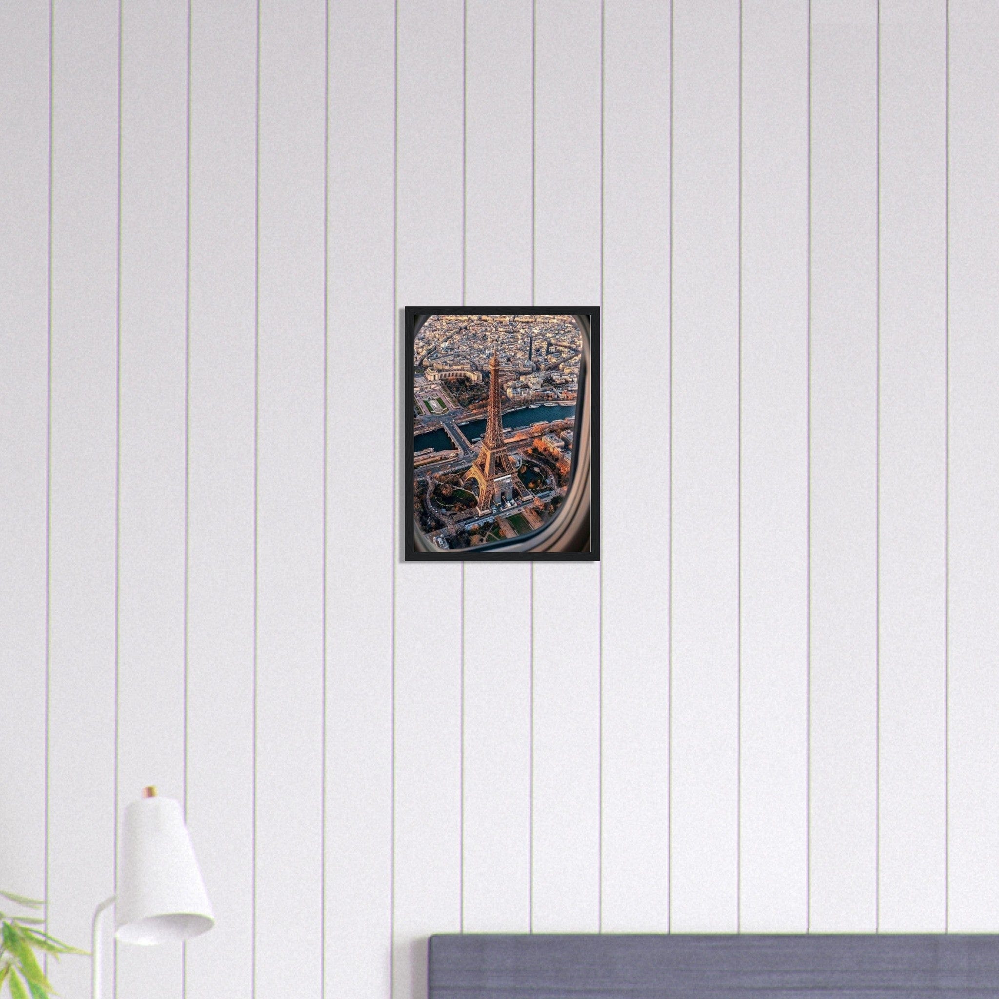 Canvanation Print Material 30x40 cm / 12x16″ Tableau Paris Vue Du Ciel