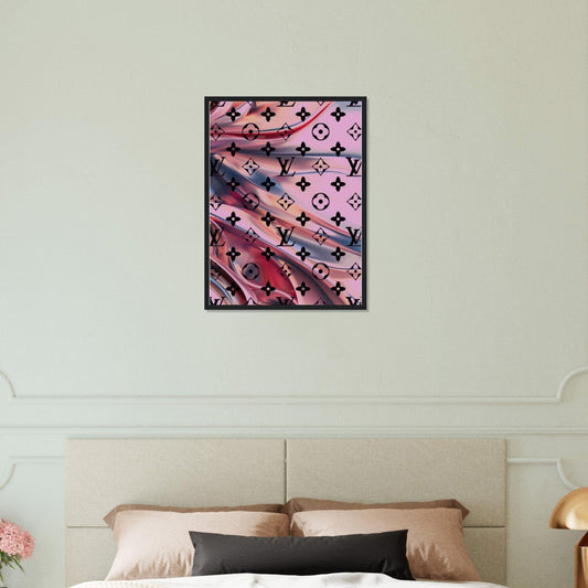 Canvanation Print Material 45x60 cm / 18x24″ Tableau Louis Vuitton Satin