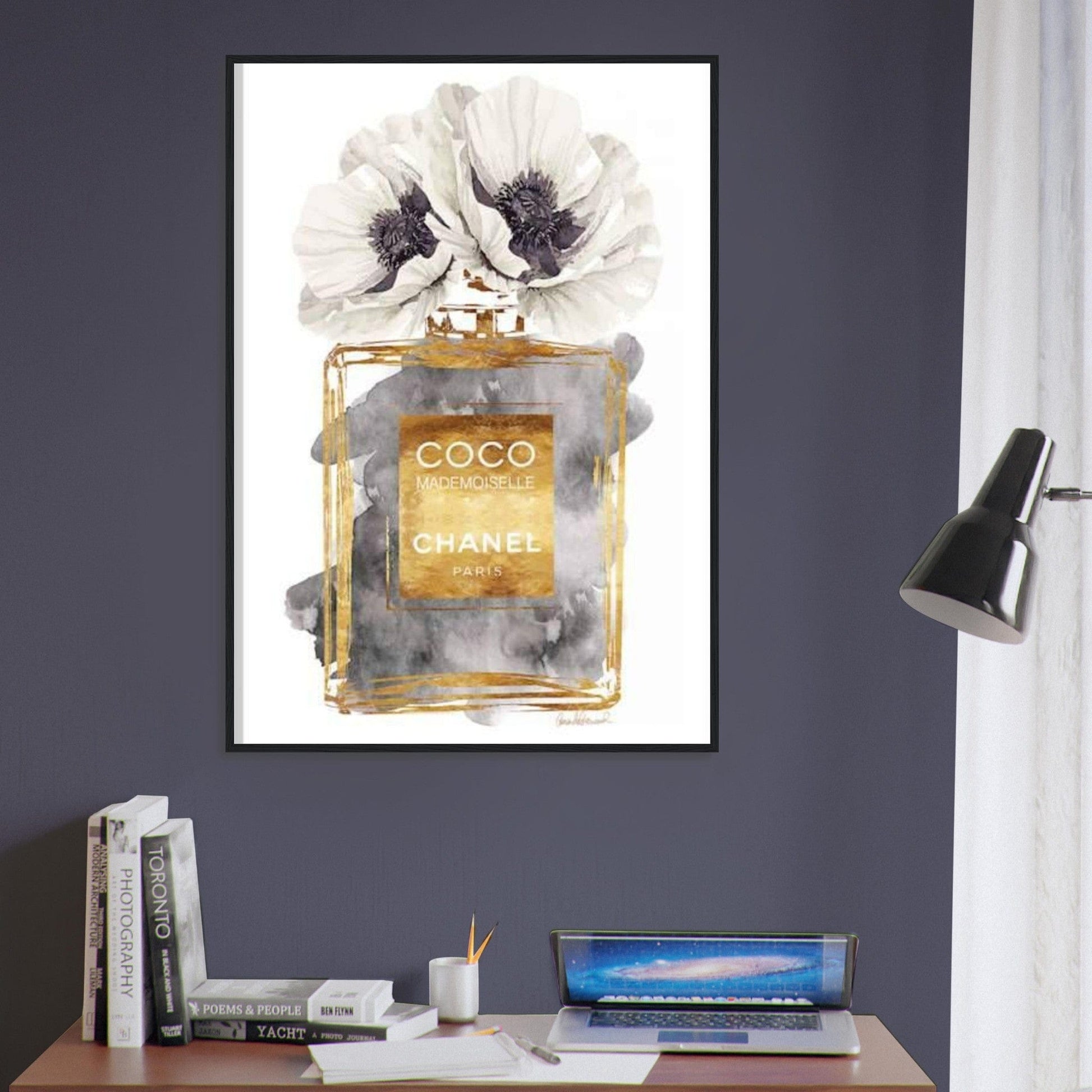 Canvanation Print Material Tableau Chanel Numéro 5 Or