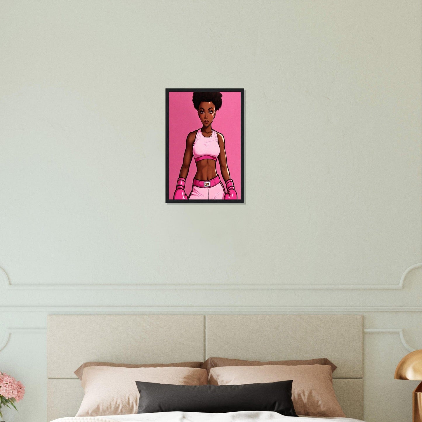 Canvanation Print Material 30x45 cm / 12x18″ Tableau Boxe Emma