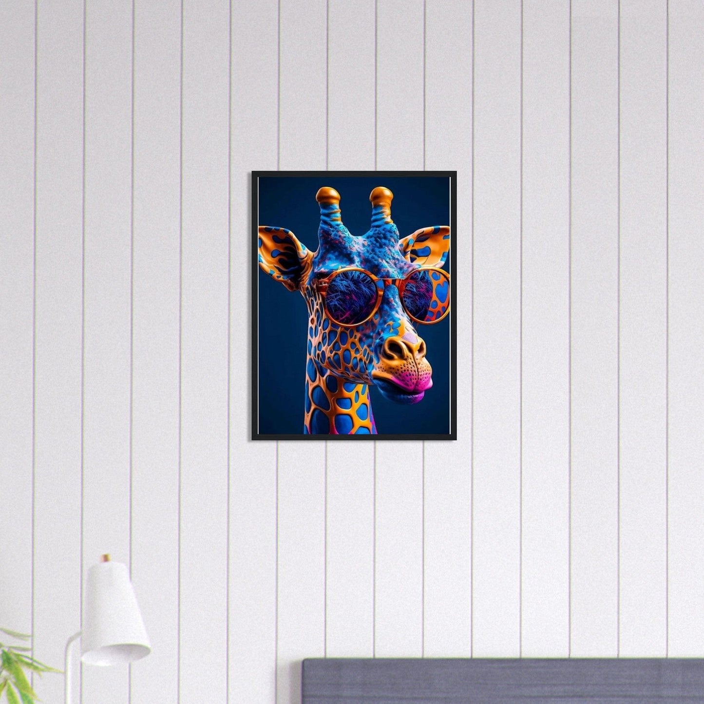 Canvanation Print Material 45x60 cm / 18x24″ Tableau Girafe Jungle