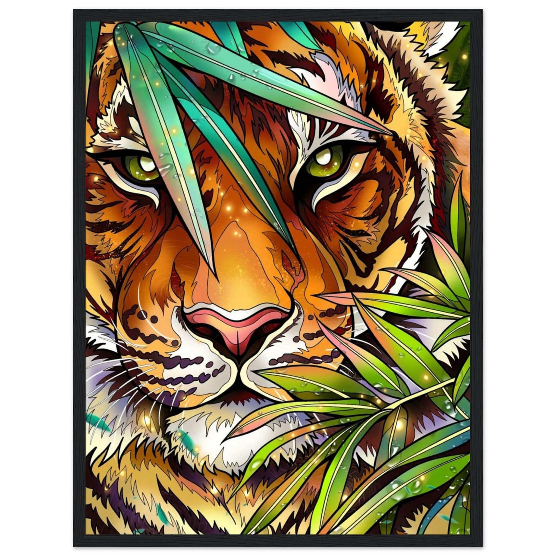 Canvanation Print Material 45x60 cm / 18x24″ Tableau Tigre
