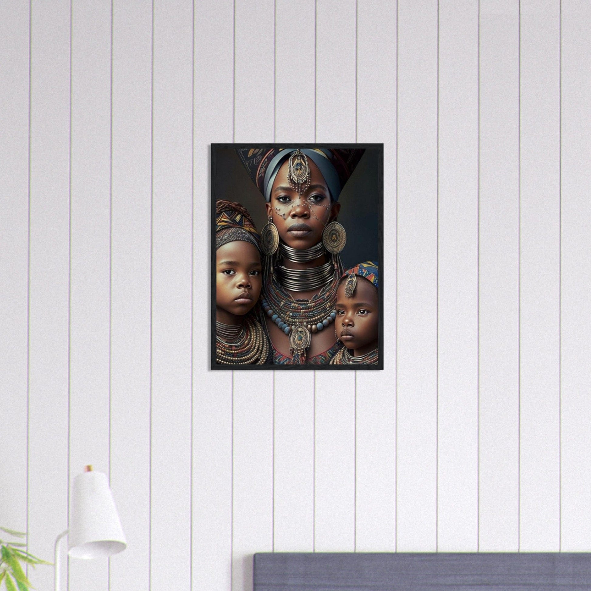 Canvanation Print Material Tableau Africain Peinture